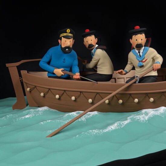 Figurine Family - La Chaloupe Tintin -Fariboles