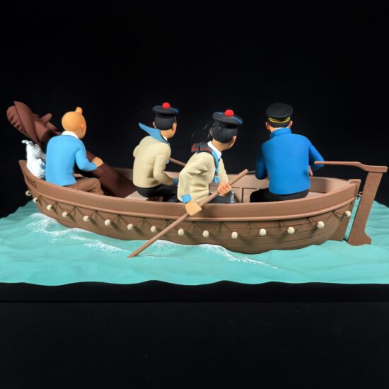 Figurine Family - La Chaloupe Tintin -Fariboles