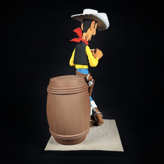 Figurine Family - Lucky Luke tonneau -Fariboles