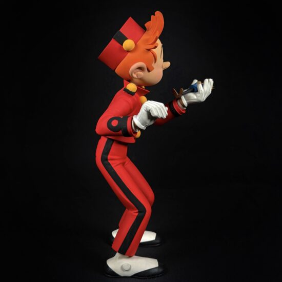 Figurine Family - Spirou tenant fantasio - Fariboles