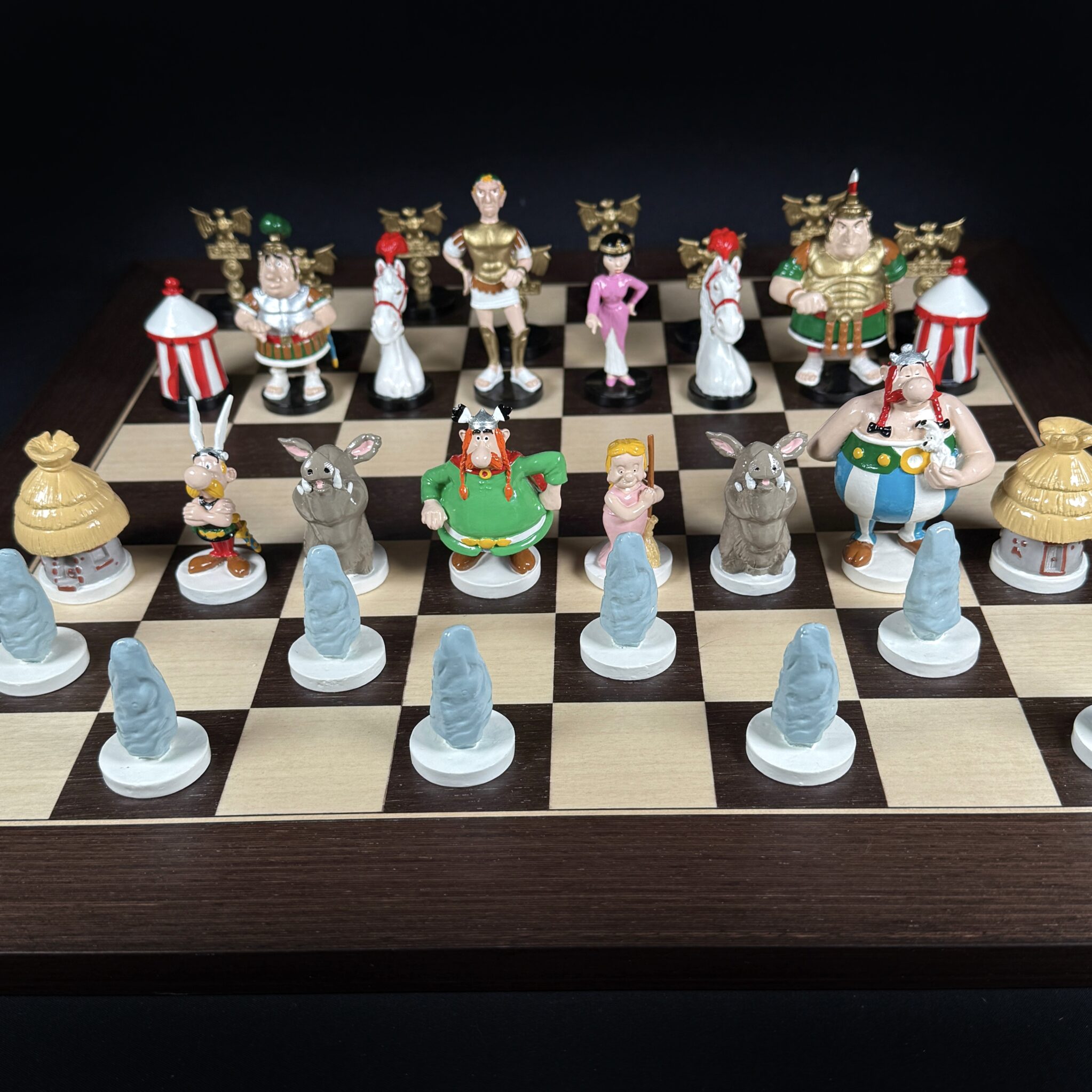 Figurine Family - Grand jeu d'échecs Astérix -Pixi