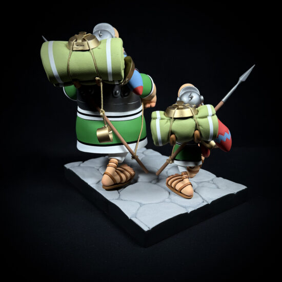 Figurine Family - Les légionnaires Astérix -Fariboles