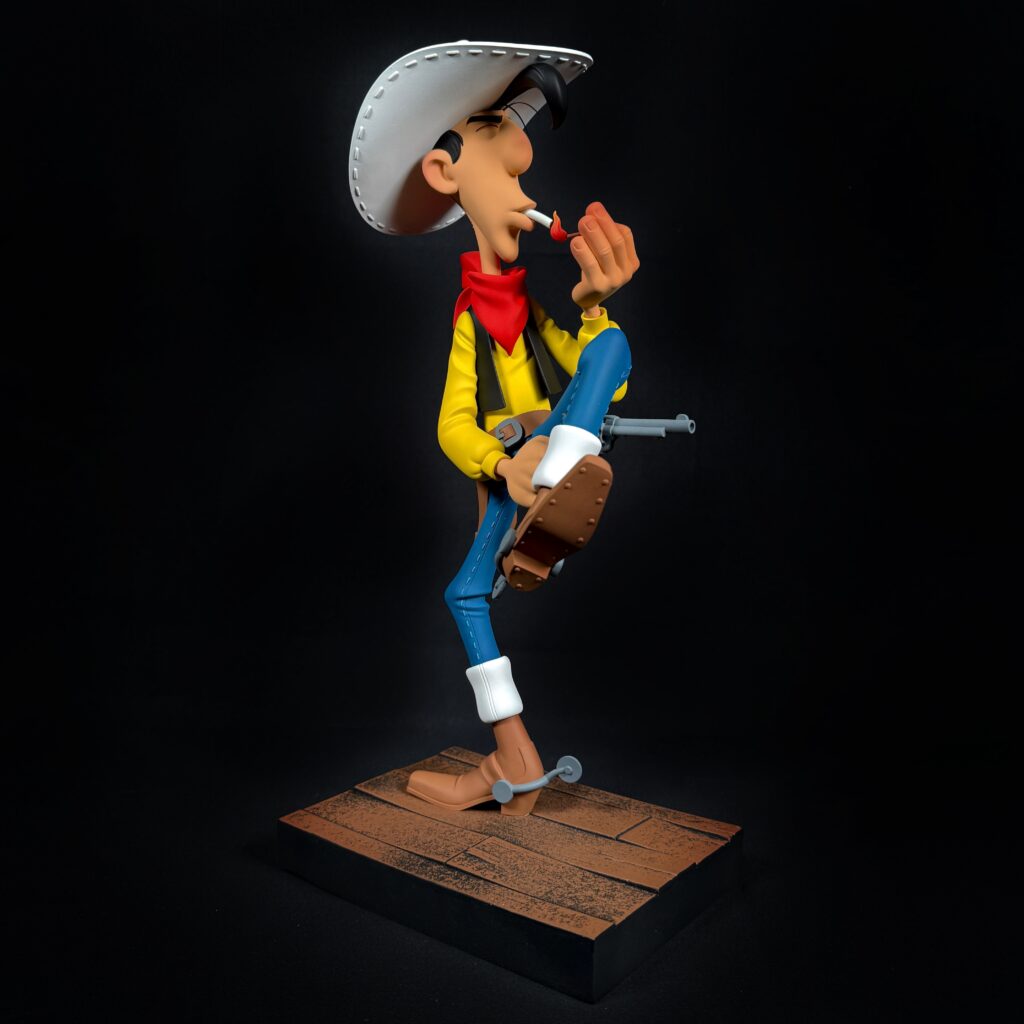 Figurine Family - Lucky Luke dégaine cowboy - Fariboles