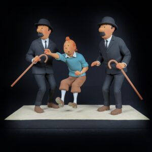 Figurine Family - Comme on se retrouve Tintin - Fariboles