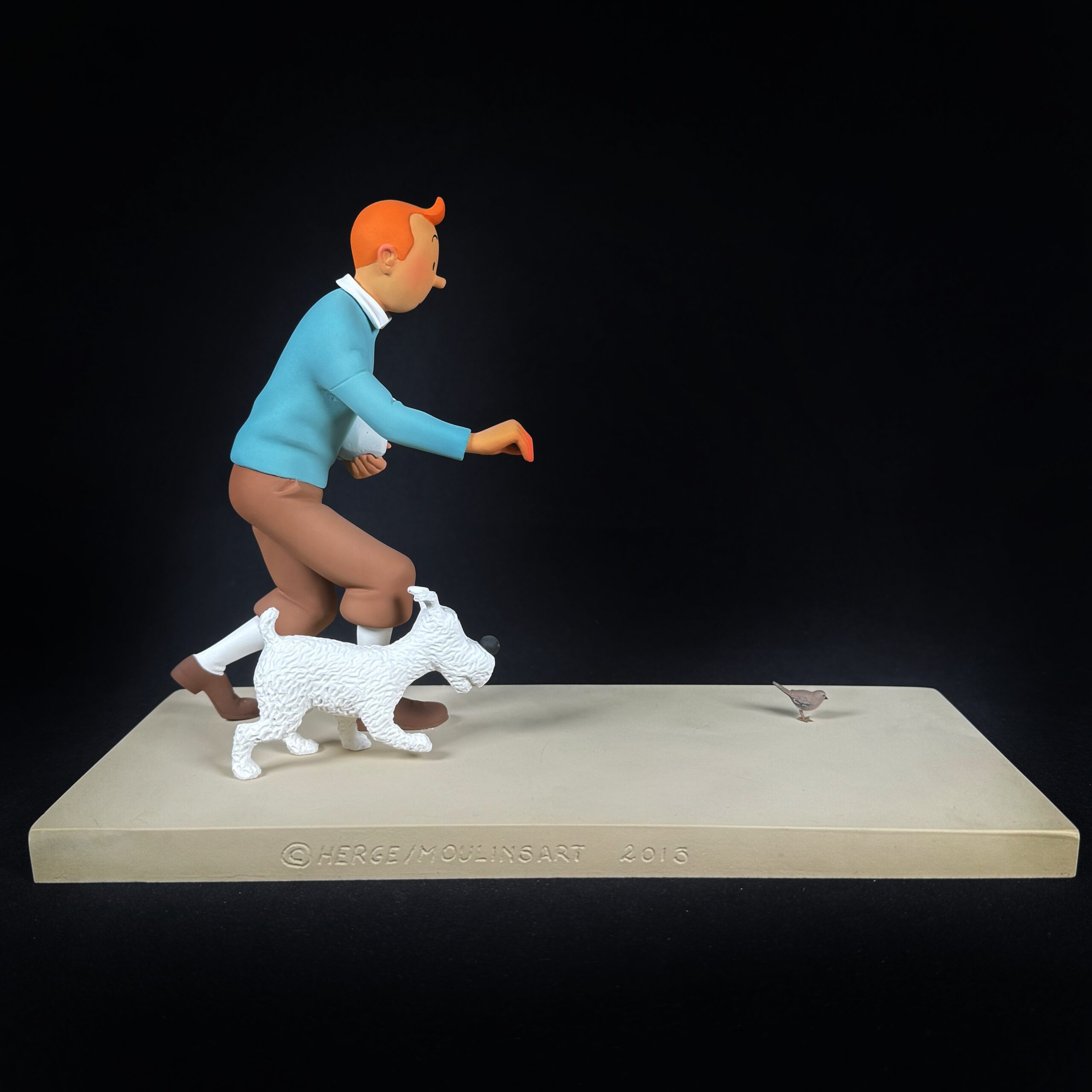 Figurine Family - Rouge gorge Tintin - Fariboles