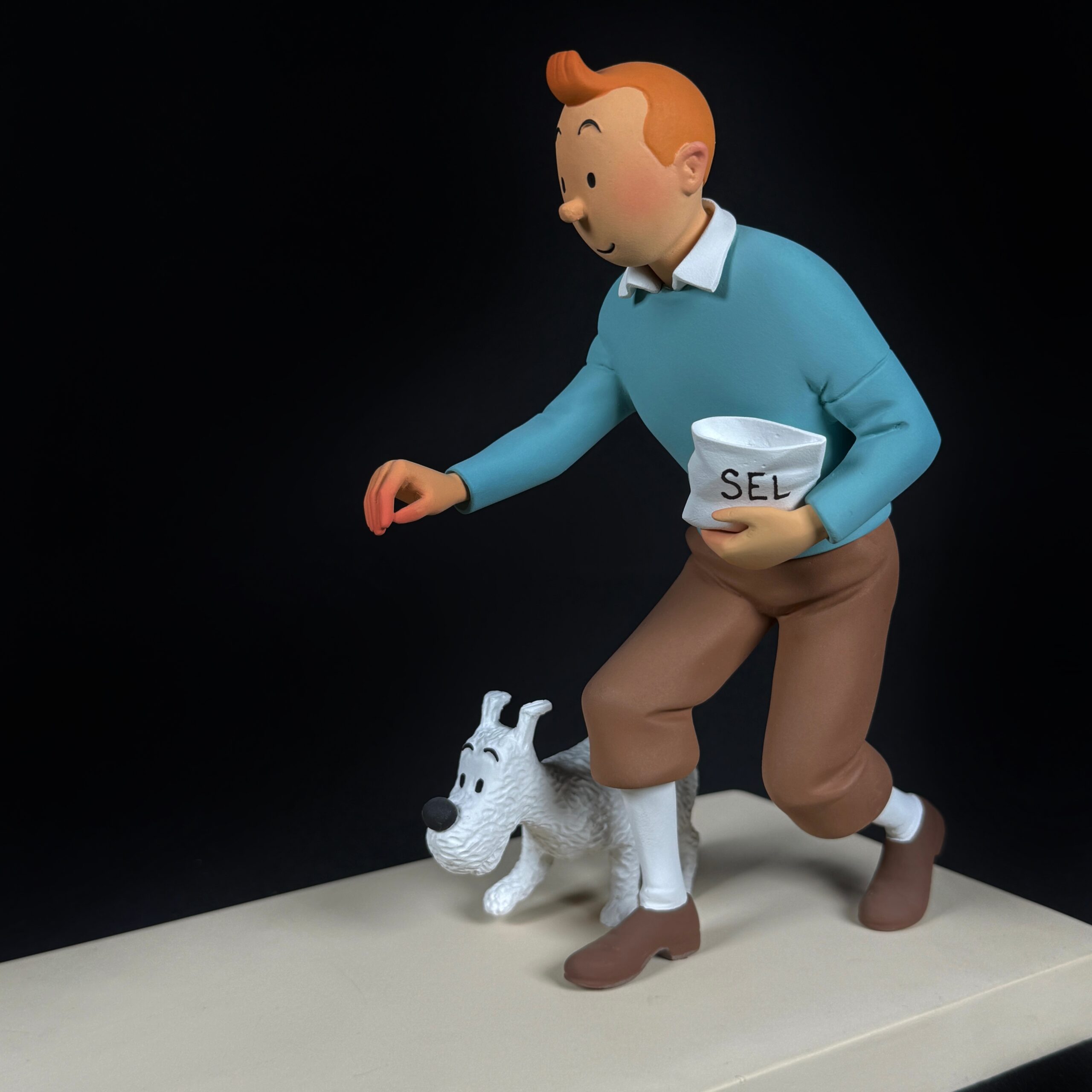 Figurine Family - Rouge gorge Tintin - Fariboles