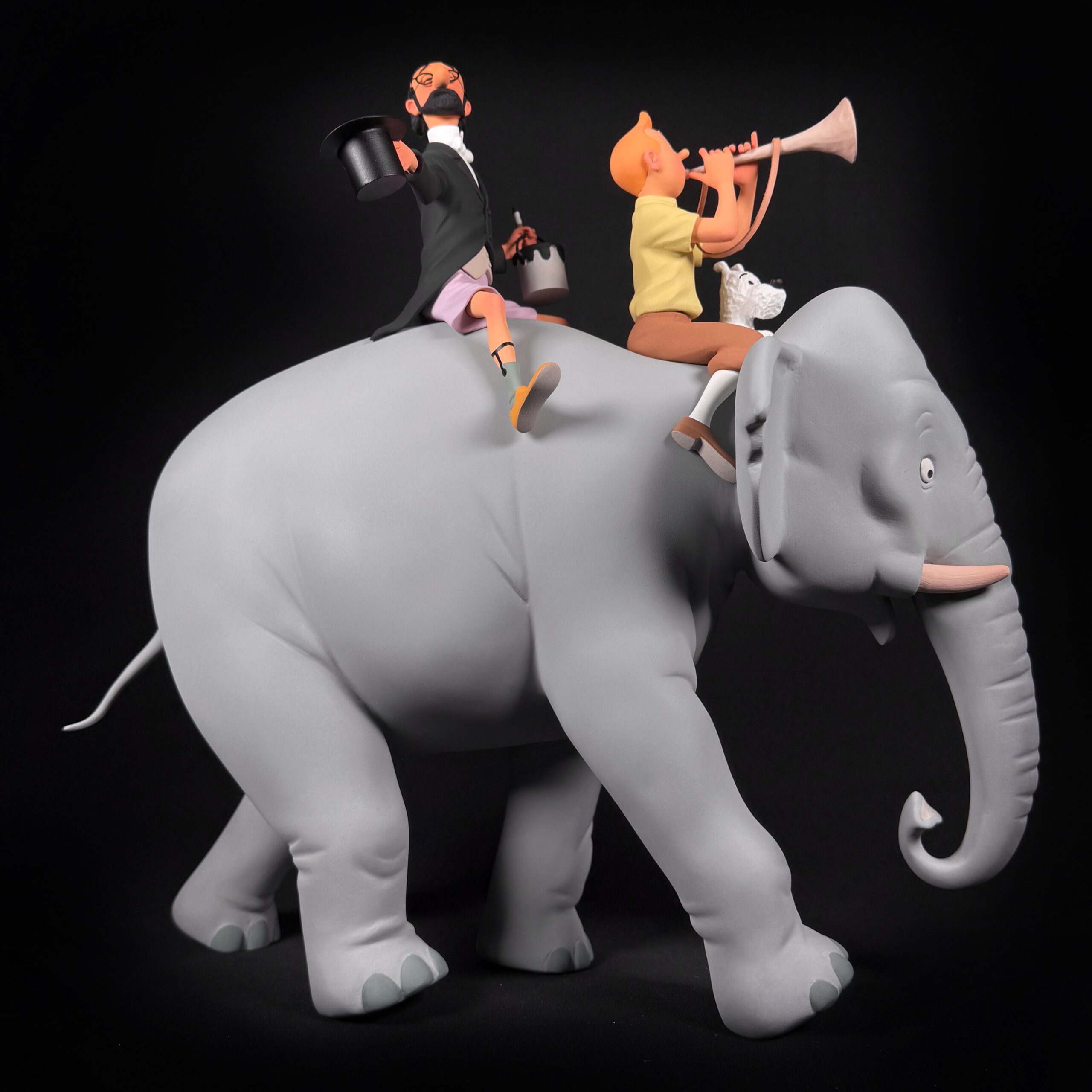 Figurine Family - Elephant Tintin - Fariboles