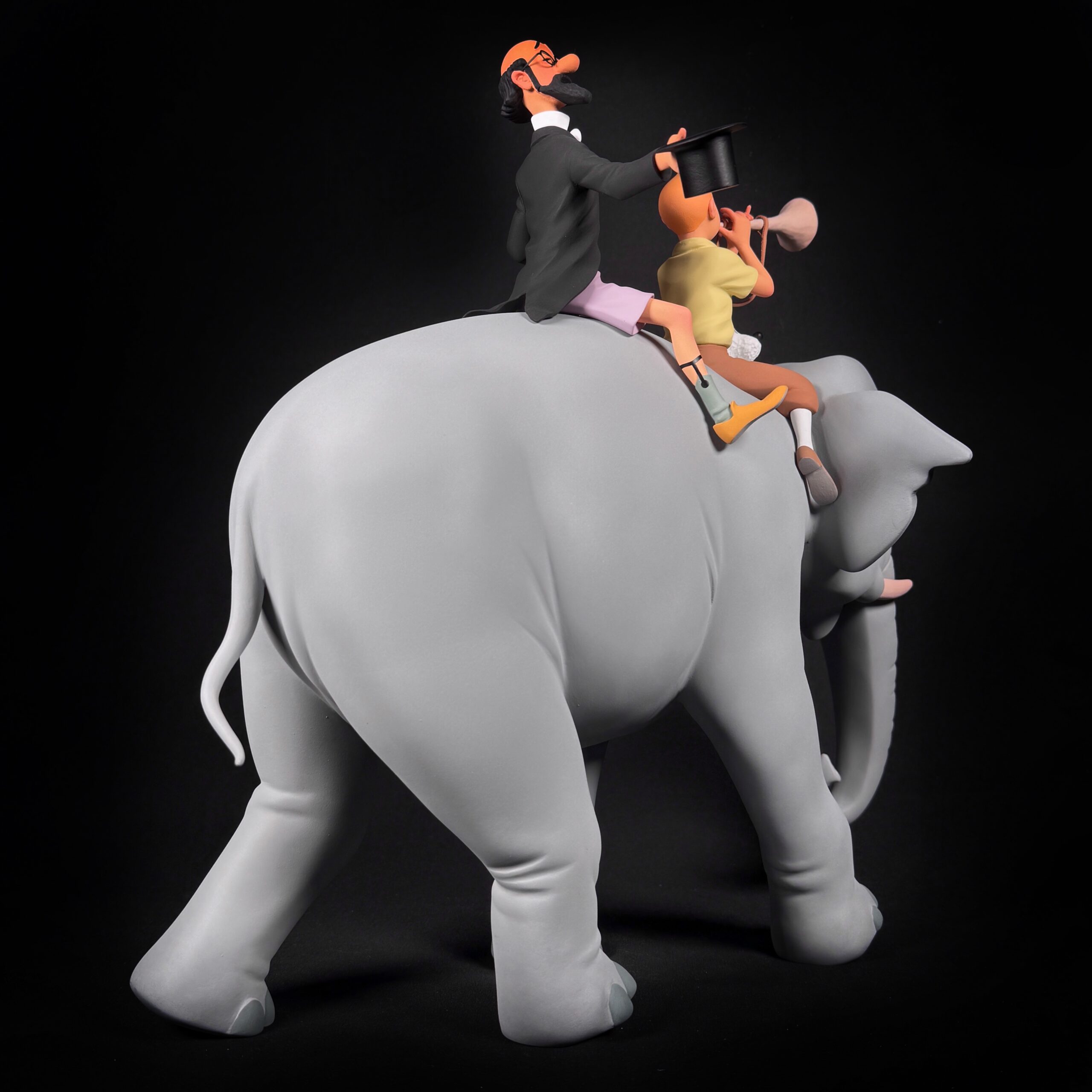 Figurine Family - Elephant Tintin - Fariboles