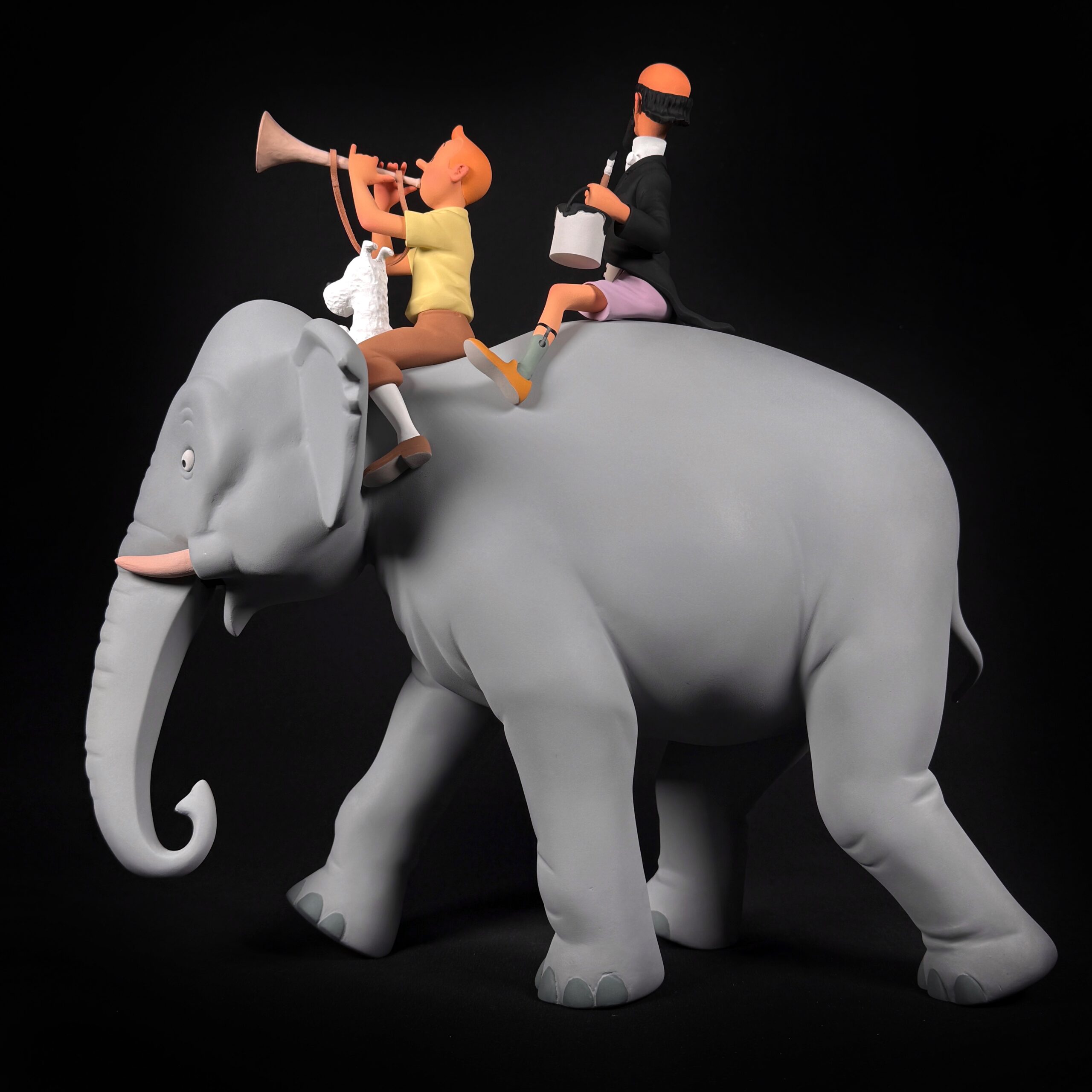 Figurine Family - Elephant Tintin - Fariboles