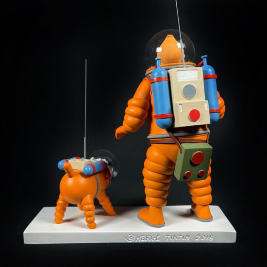 Figurine Family - Tintin et Milou cosmonautes - Fariboles