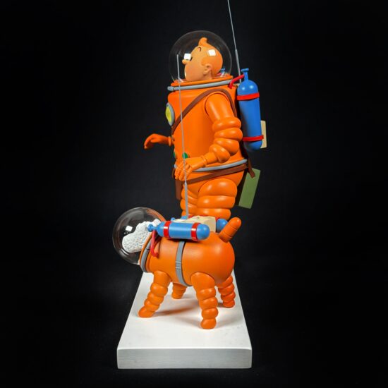 Figurine Family - Tintin et Milou cosmonautes - Fariboles