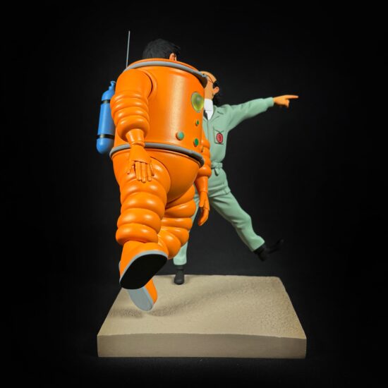 Figurine Family - Haddock et tryphon lunaire Tintin - Fariboles