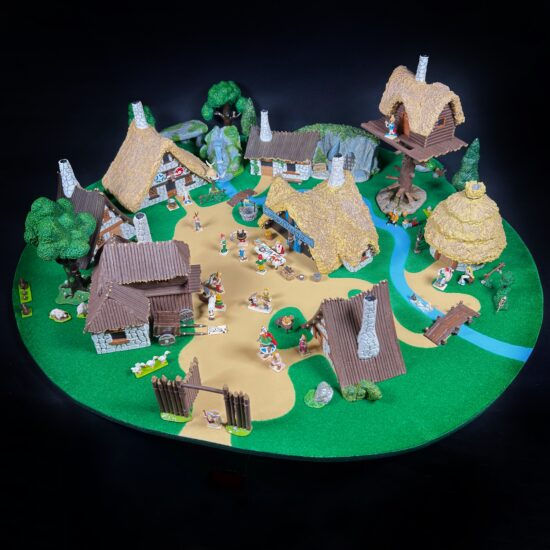 Figurine Family - Village Astérix boîte luxe - Pixi