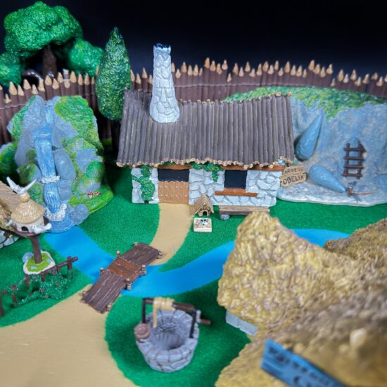 Figurine Family - Village Astérix boîte luxe - Pixi