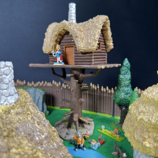 Figurine Family - Village Astérix boîte luxe - Pixi