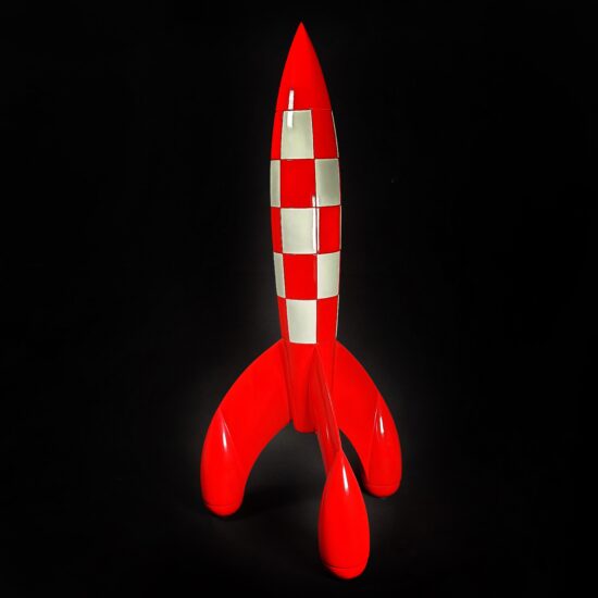 Figurine Family - Fusée Tintin 60 cm - Moulinsart