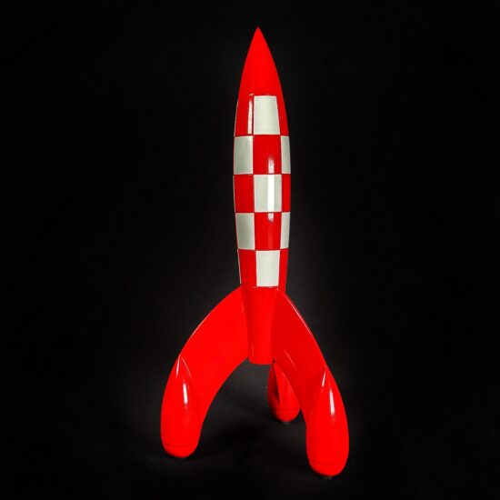 Figurine Family - Fusée Tintin 30 cm - Moulinsart
