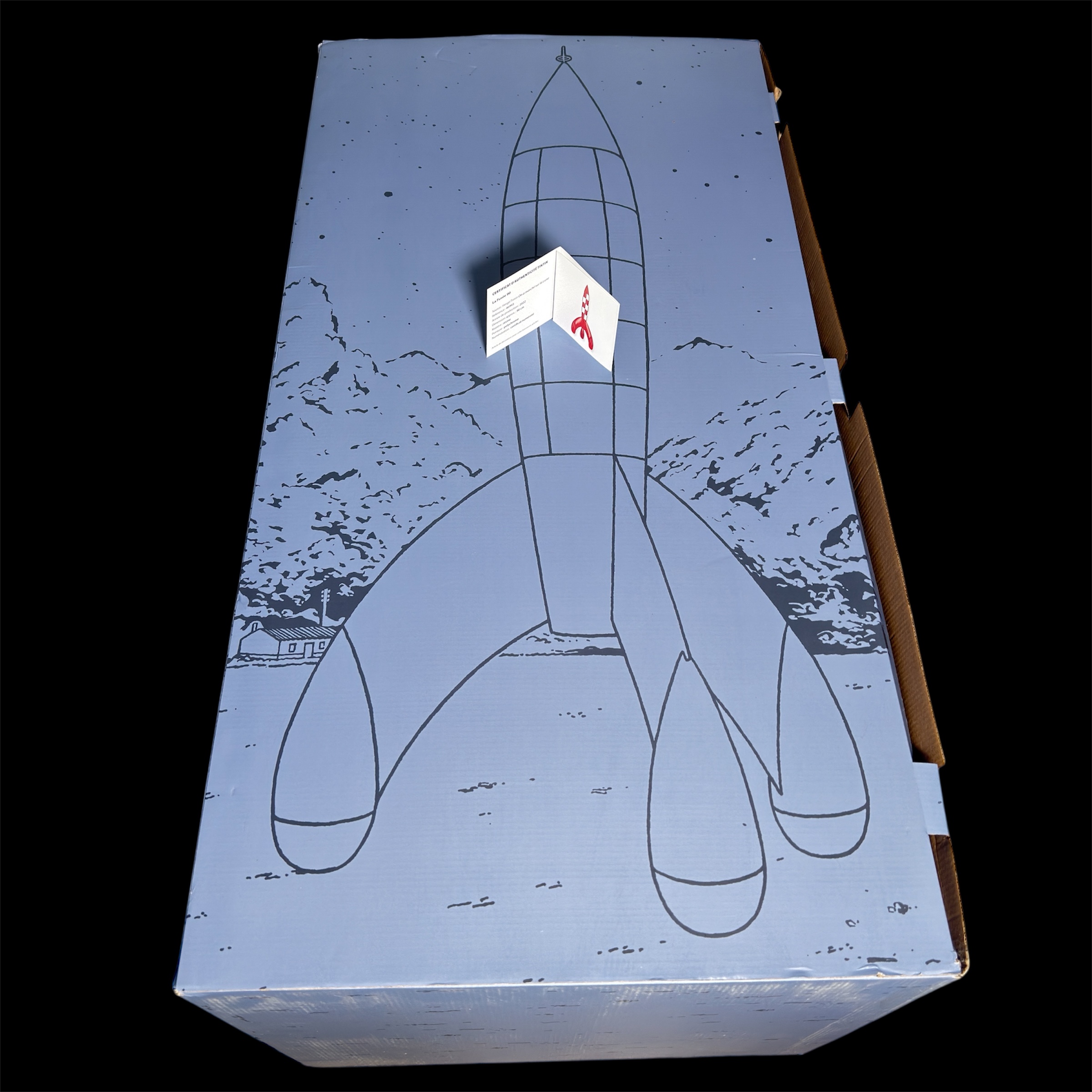 Figurine Family - Fusée Tintin 90 cm - Moulinsart