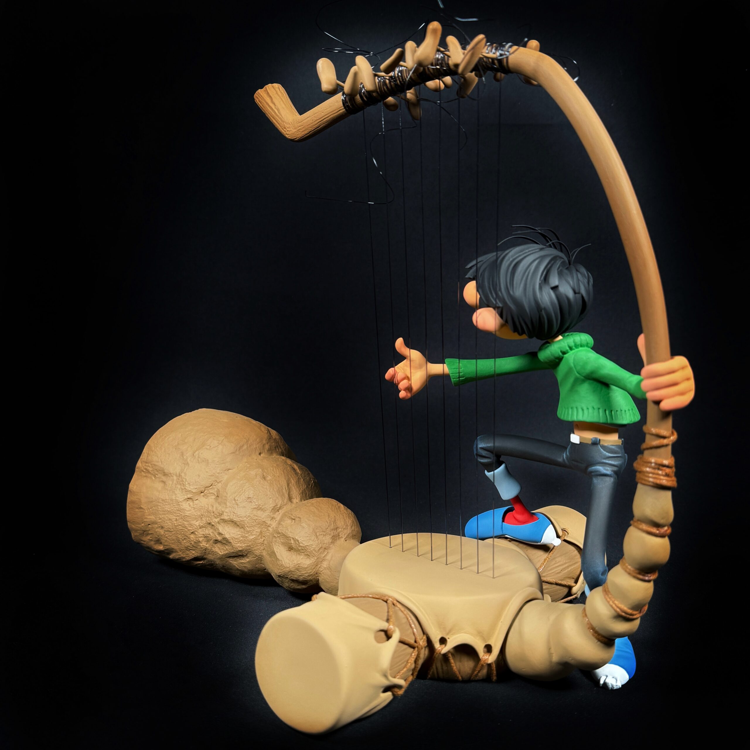 Figurine Family - Gaston le Gaffophone - Fariboles