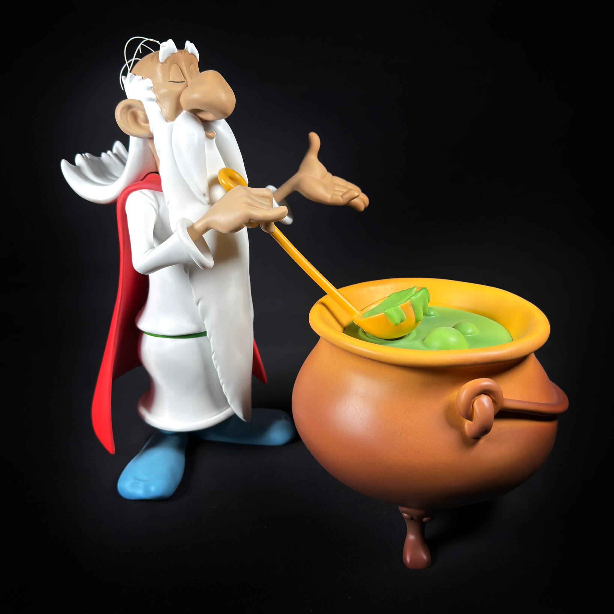 Figurine Family - Panoramix et la potion magique - Leblon Delienne