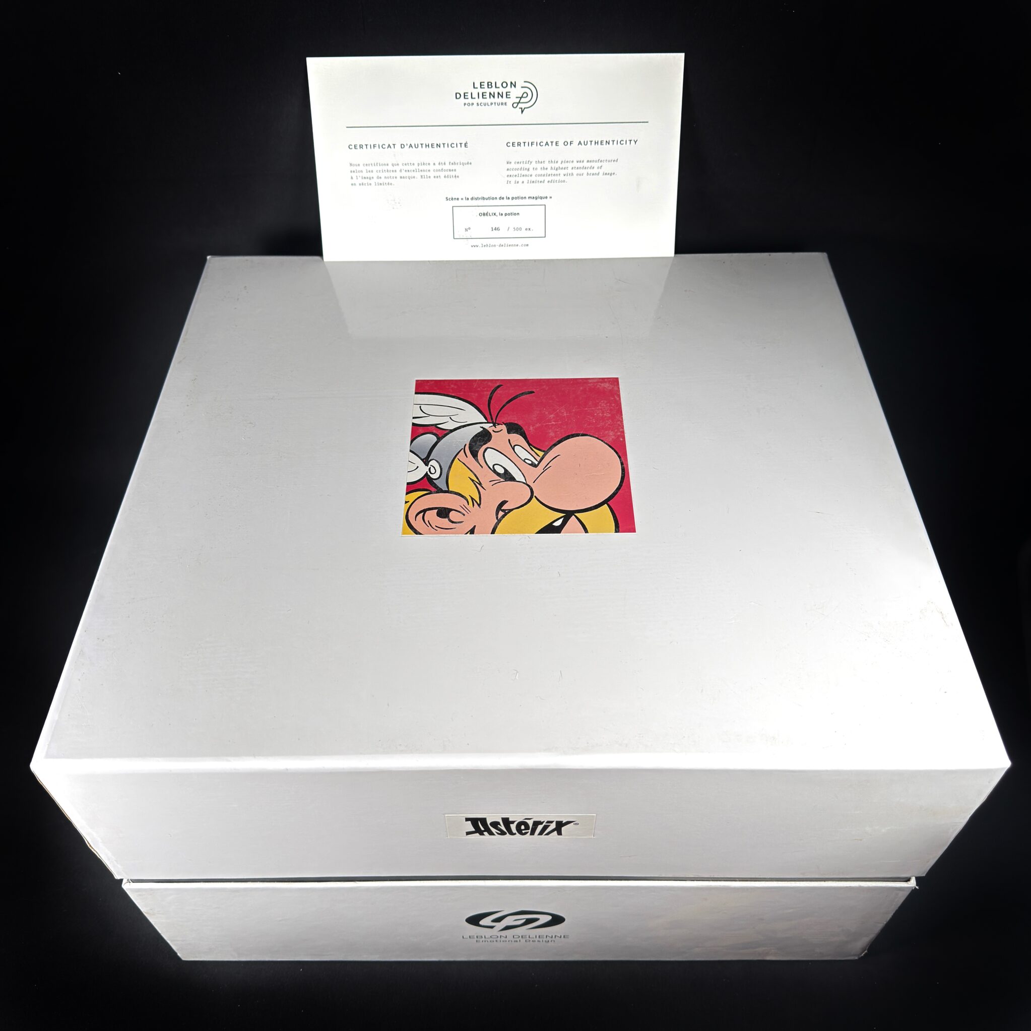 Figurine Family - Obélix et la potion magique - Leblon Delienne