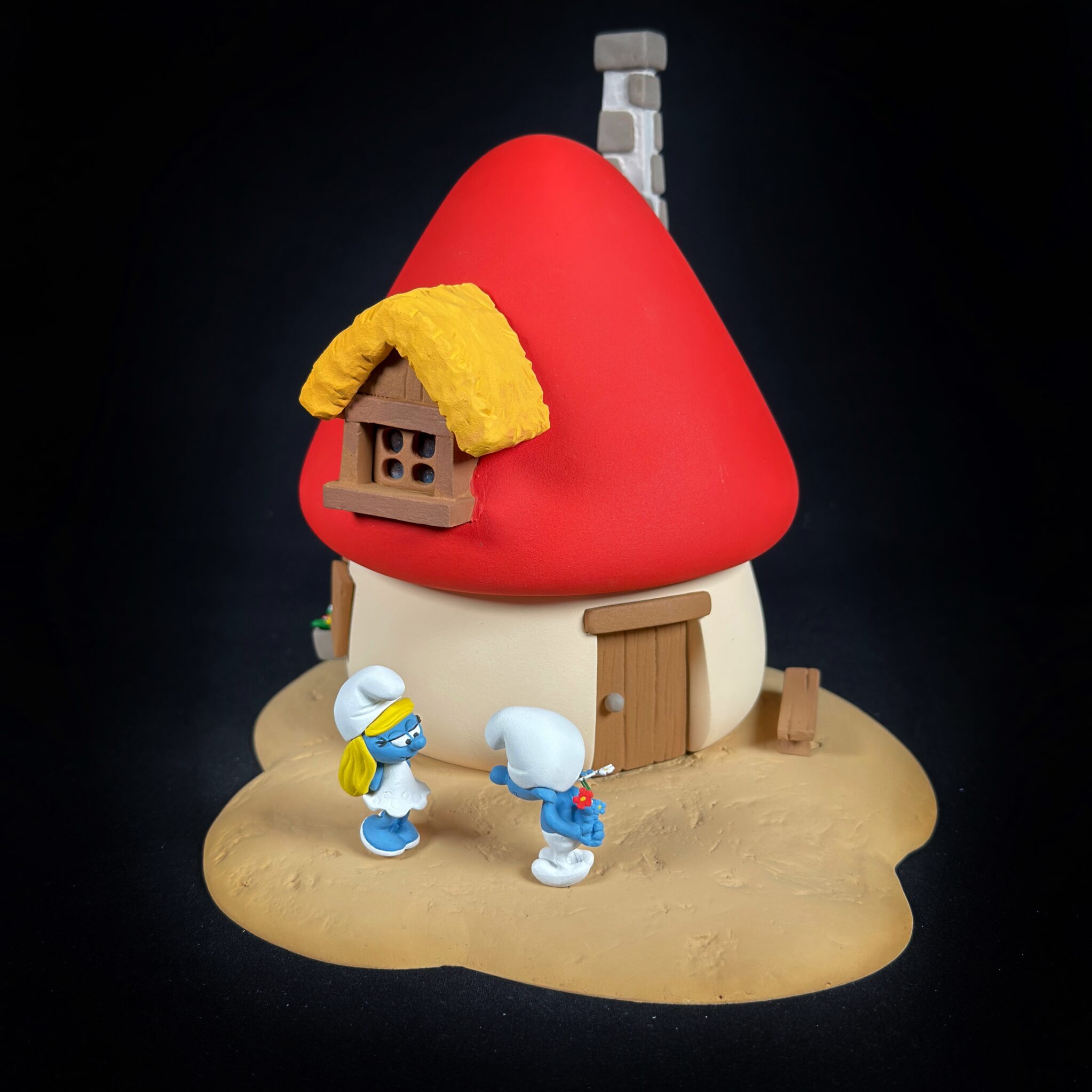 Figurine Family - Maison de le schtroumpfette - Fariboles