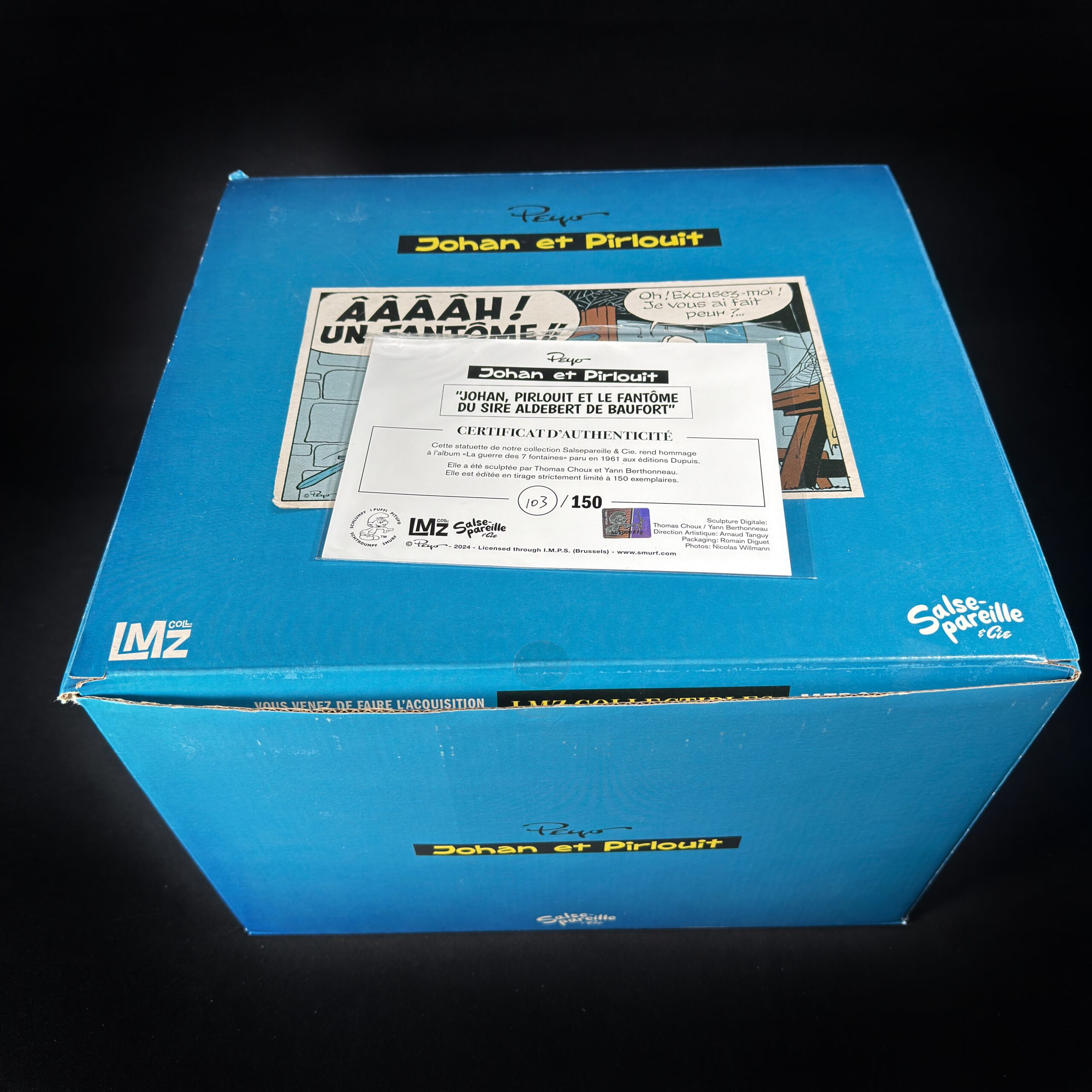 Figurine Family - A moi les schtroumpfs - LMZ