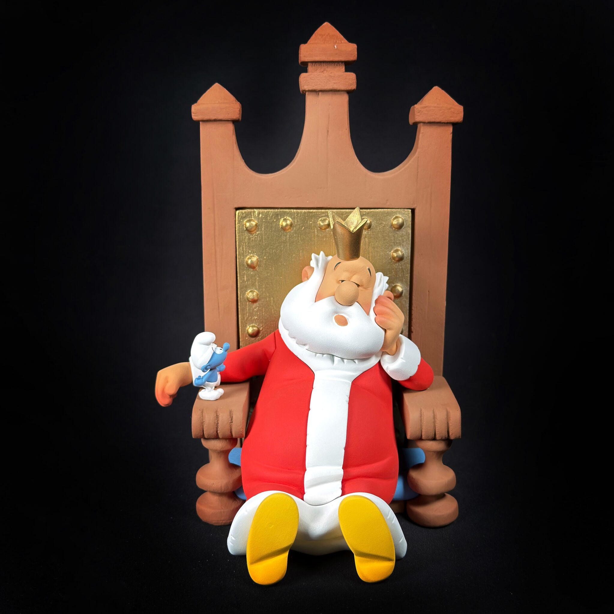 Figurine Family - Le roi et le schtroumpf - Fariboles