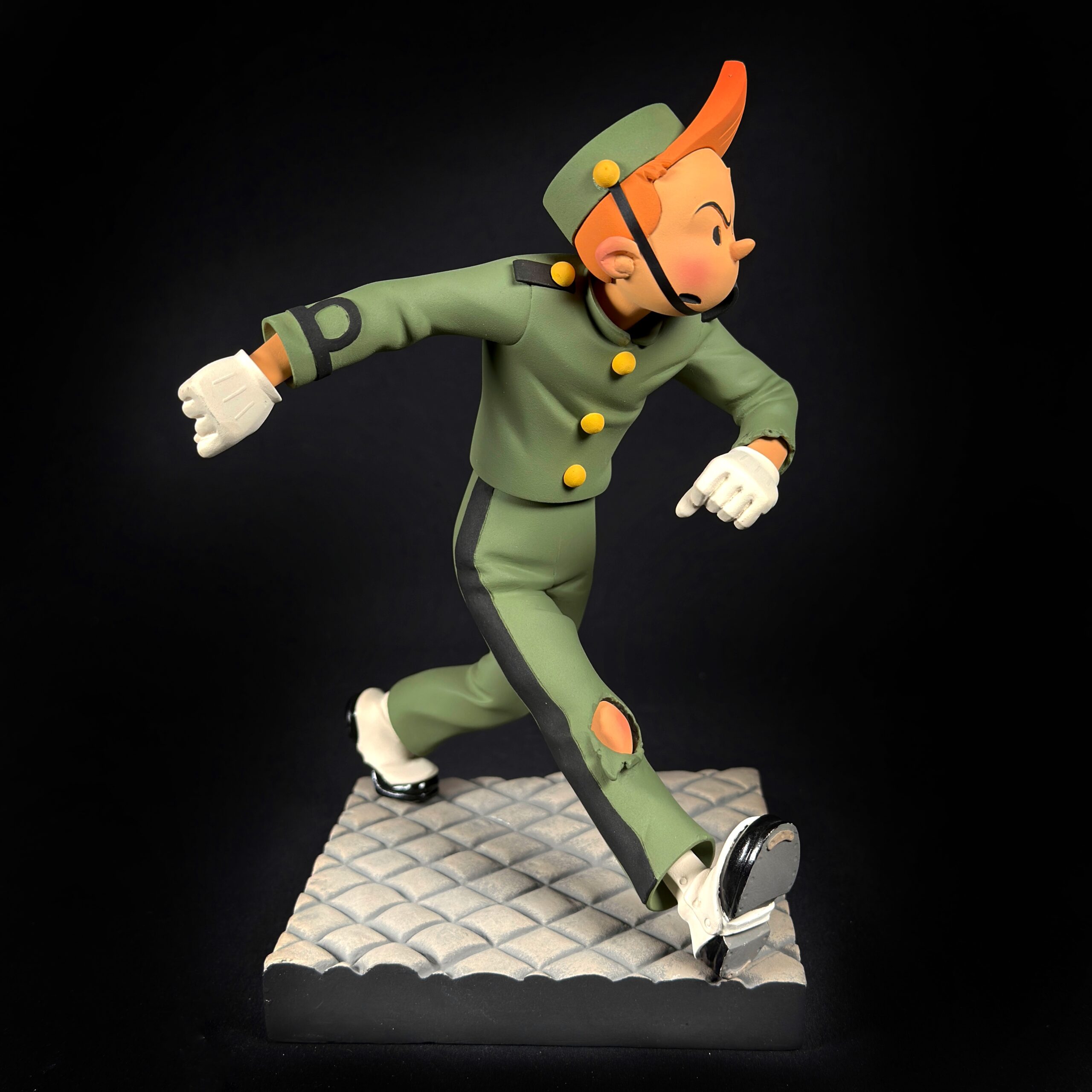 Figurine Family - Spirou groom vert de gris - Fariboles