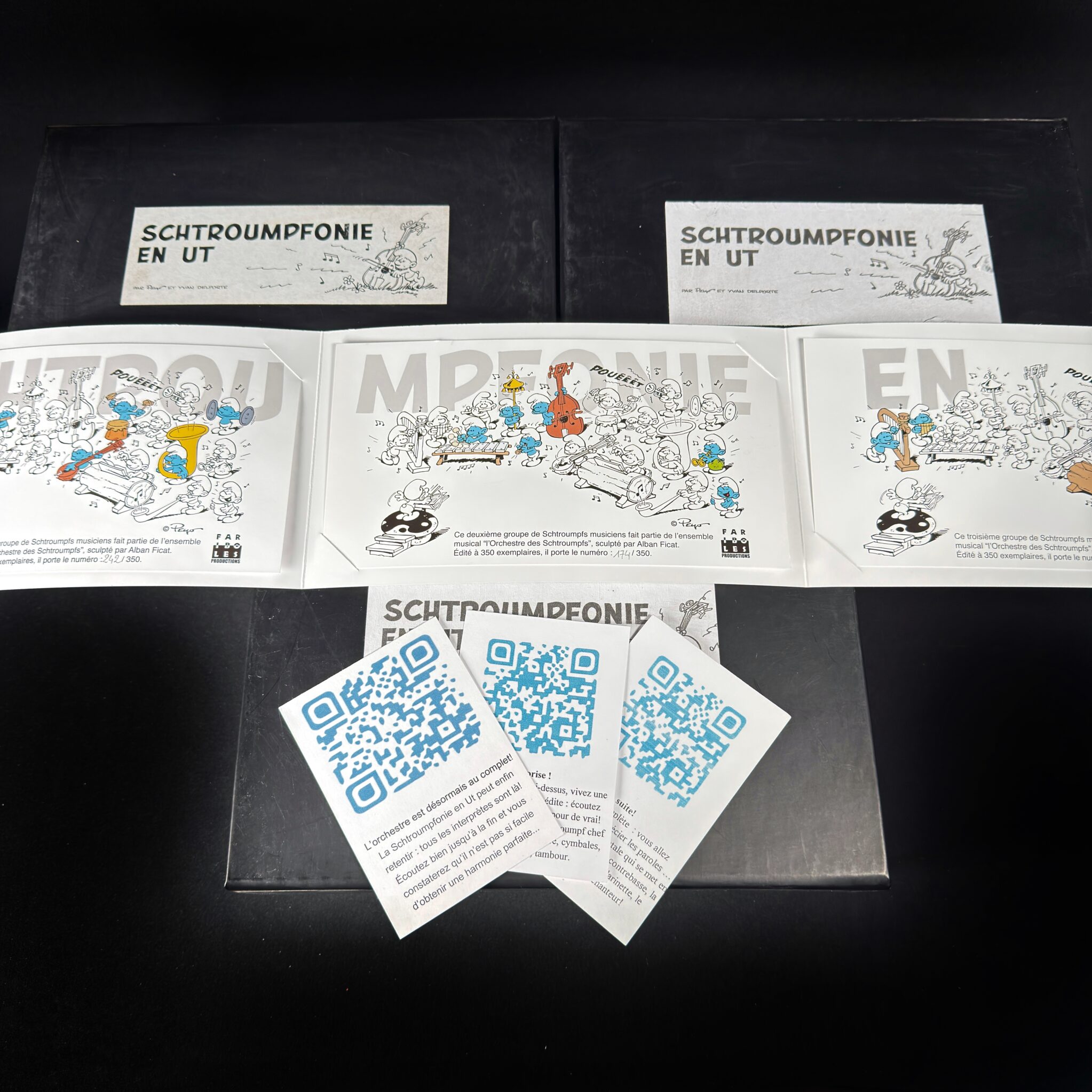 Figurine Family - L'orchestre des Schtroumpfs - Fariboles