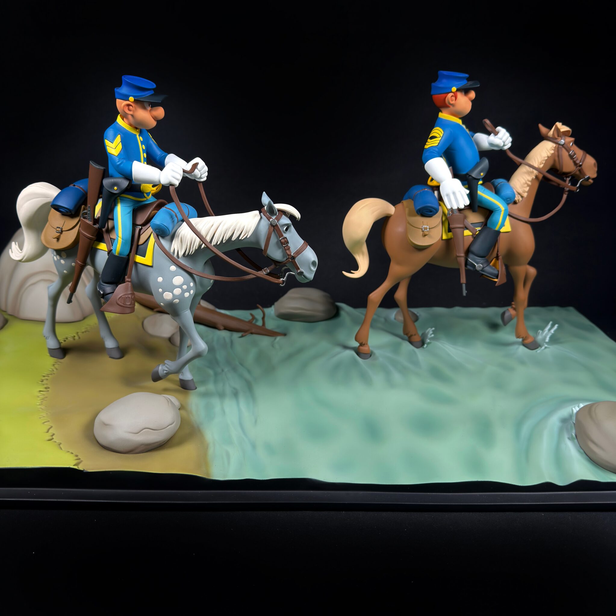 Figurine Family - Les tuniques bleues- LMZ