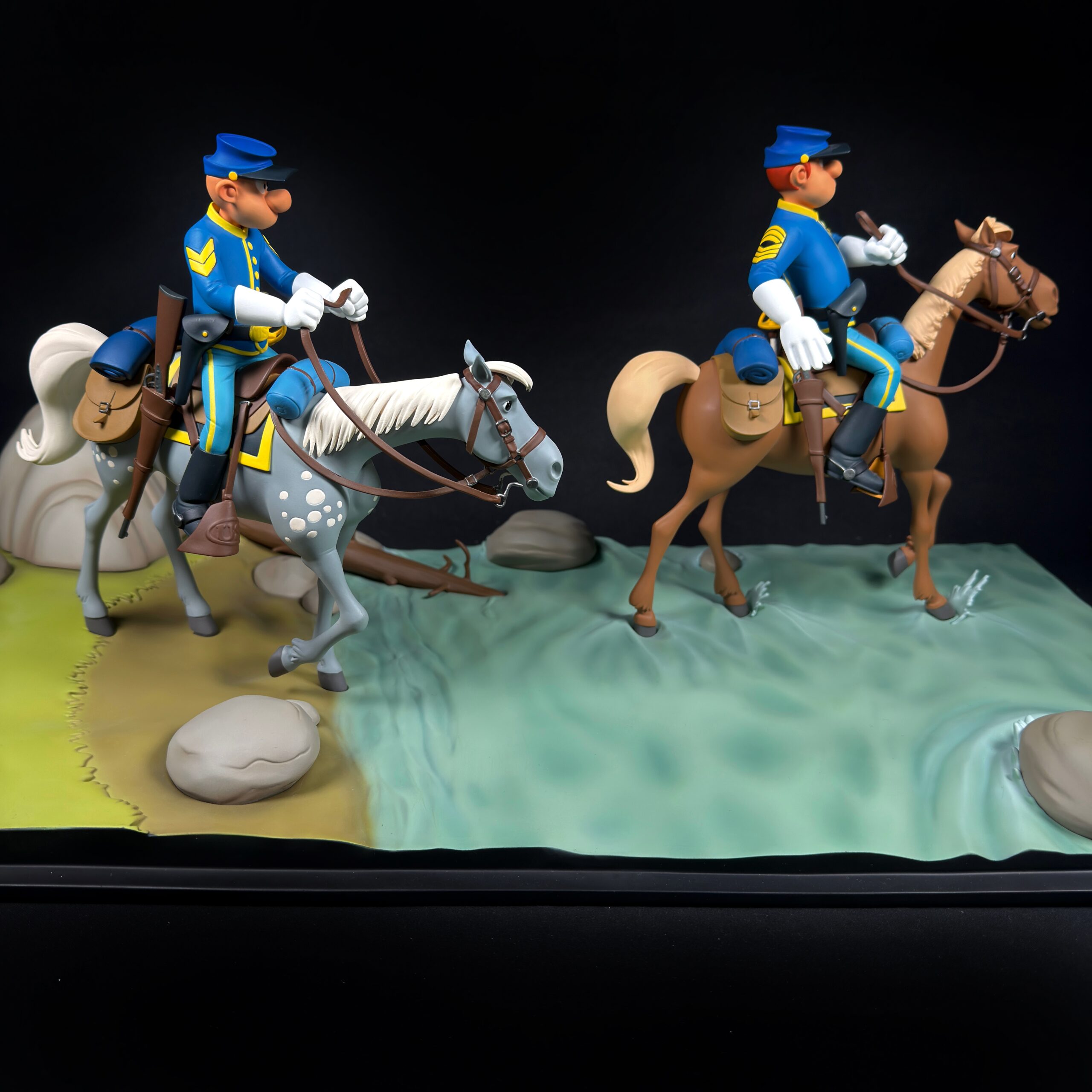 Figurine Family - Les tuniques bleues- LMZ