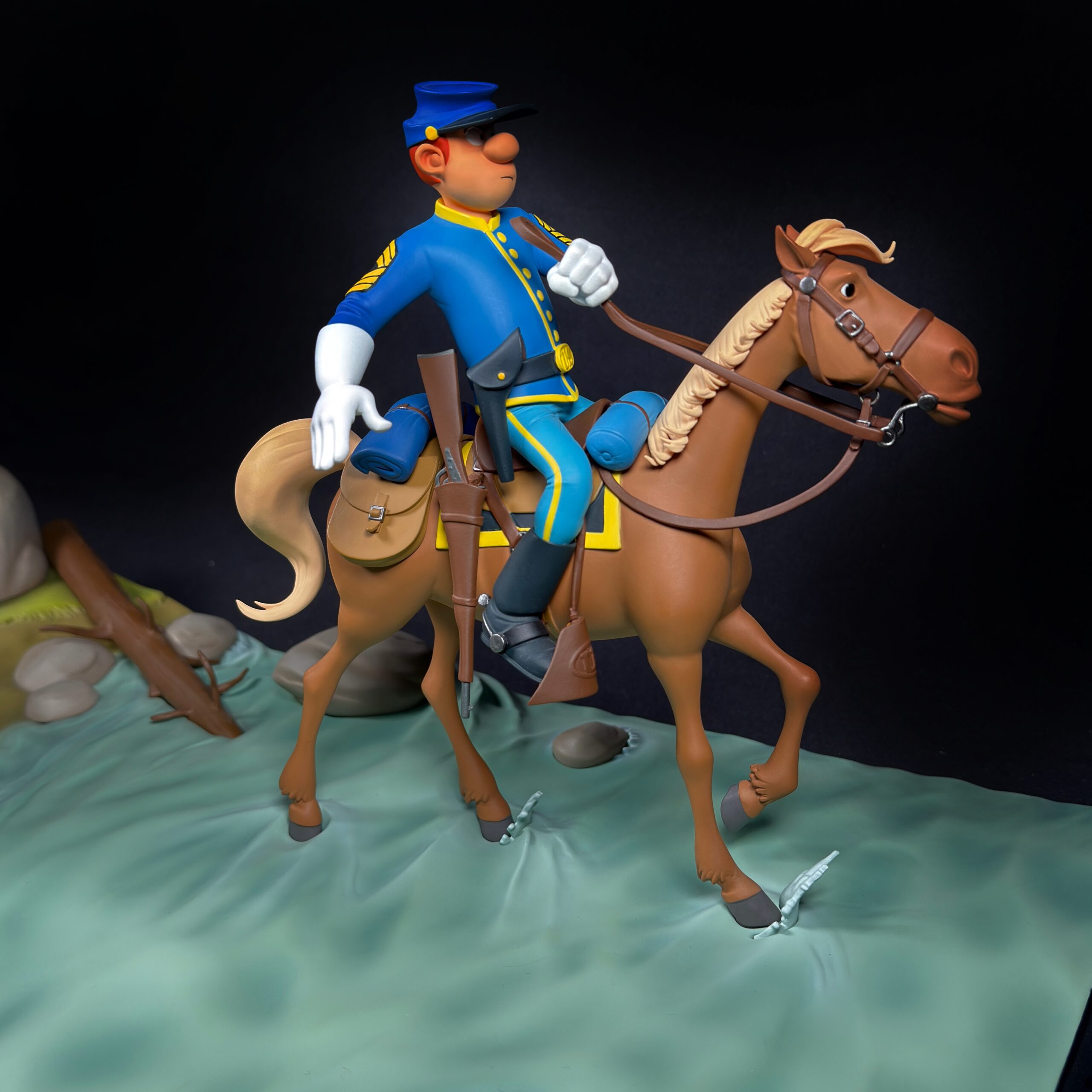 Figurine Family - Les tuniques bleues- LMZ