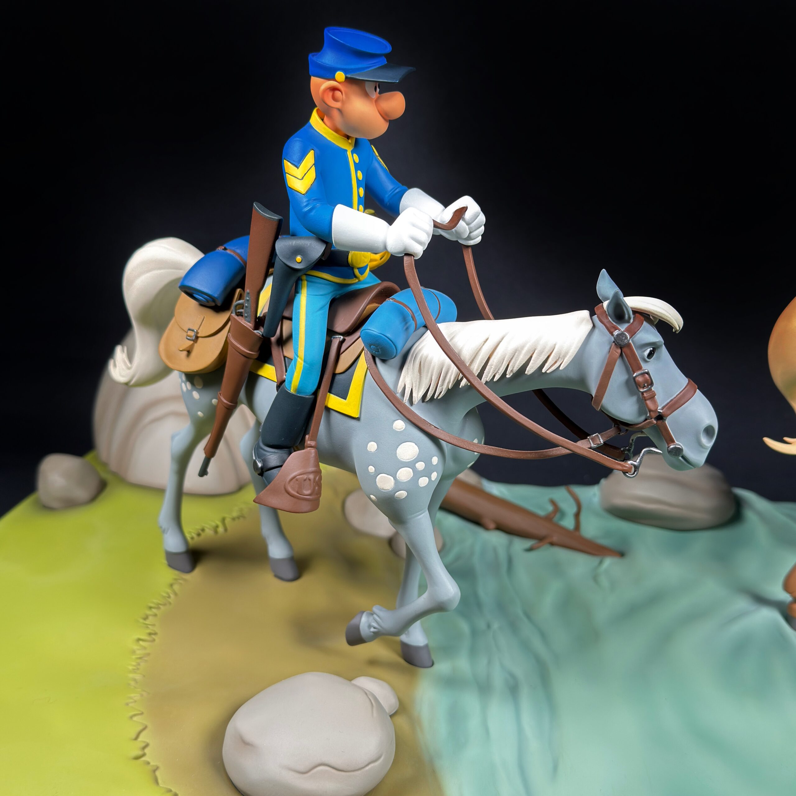 Figurine Family - Les tuniques bleues- LMZ