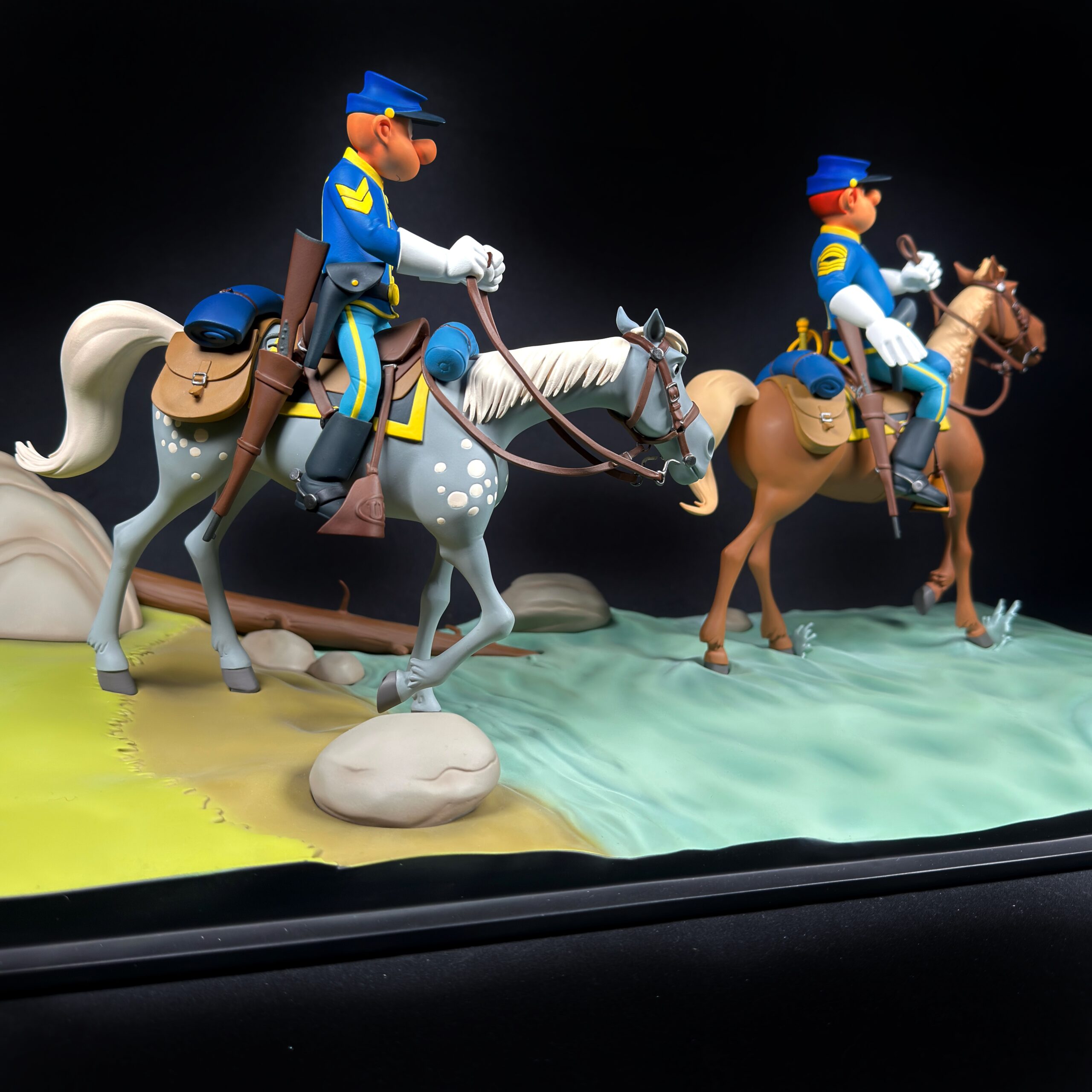 Figurine Family - Les tuniques bleues- LMZ