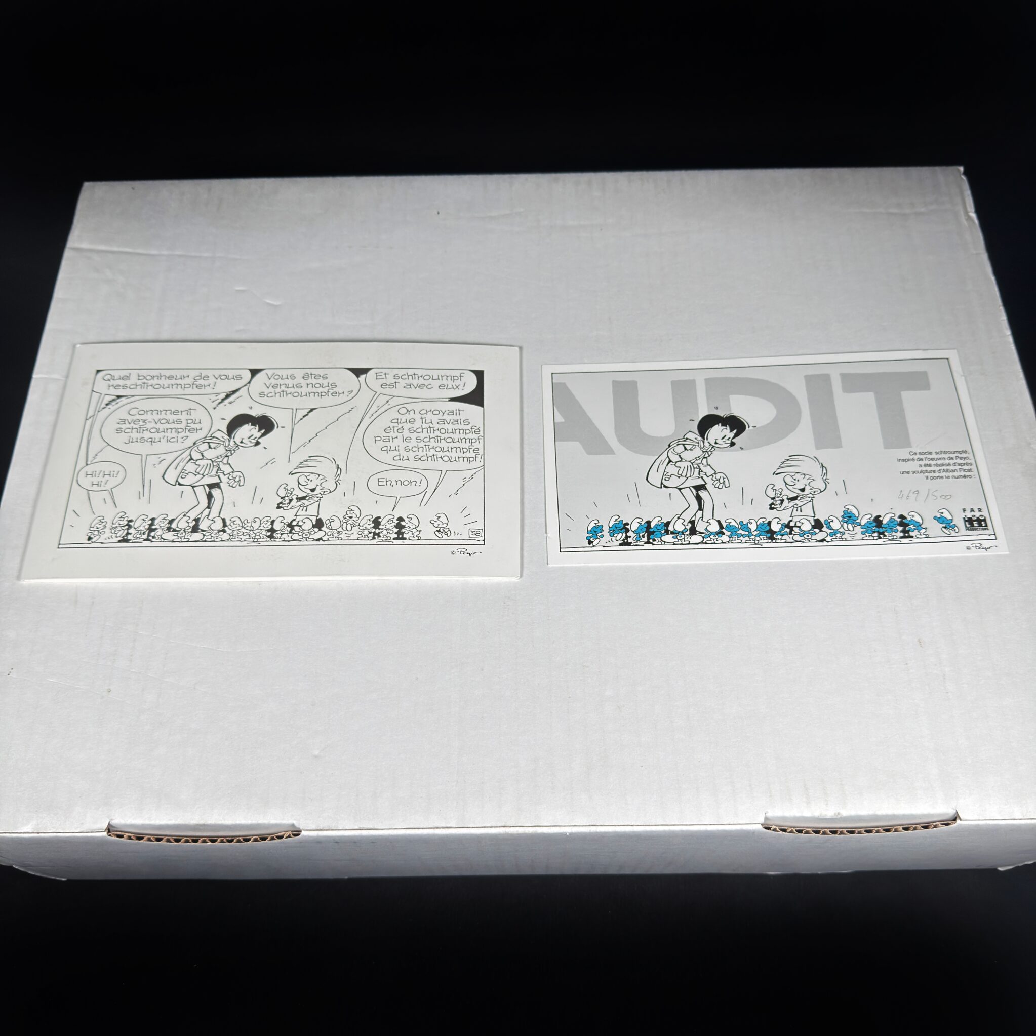 Figurine Family - Le socle et mes Schtroumpfs - Fariboles