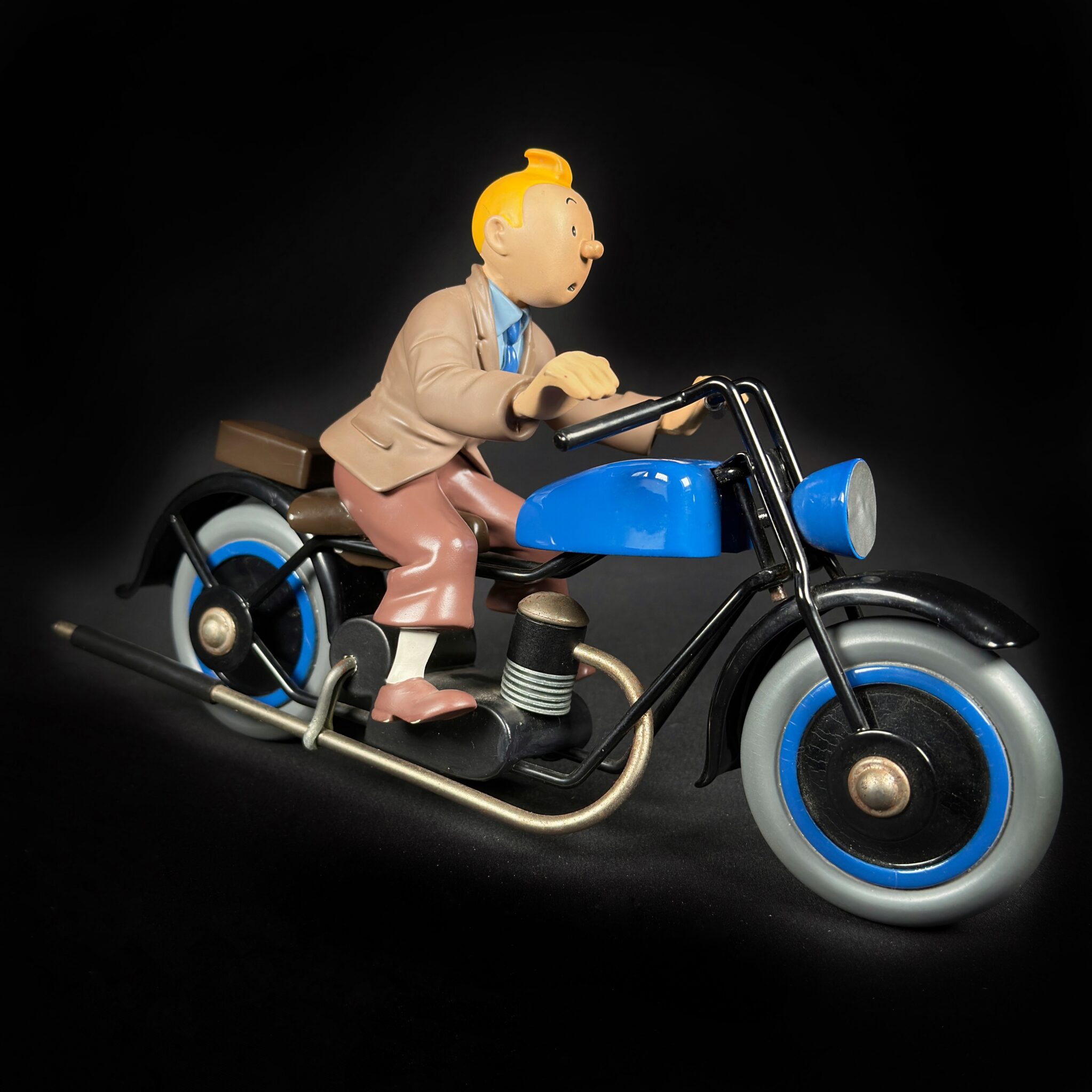 Figurine Family -Moto tintin prototype - Aroutcheff