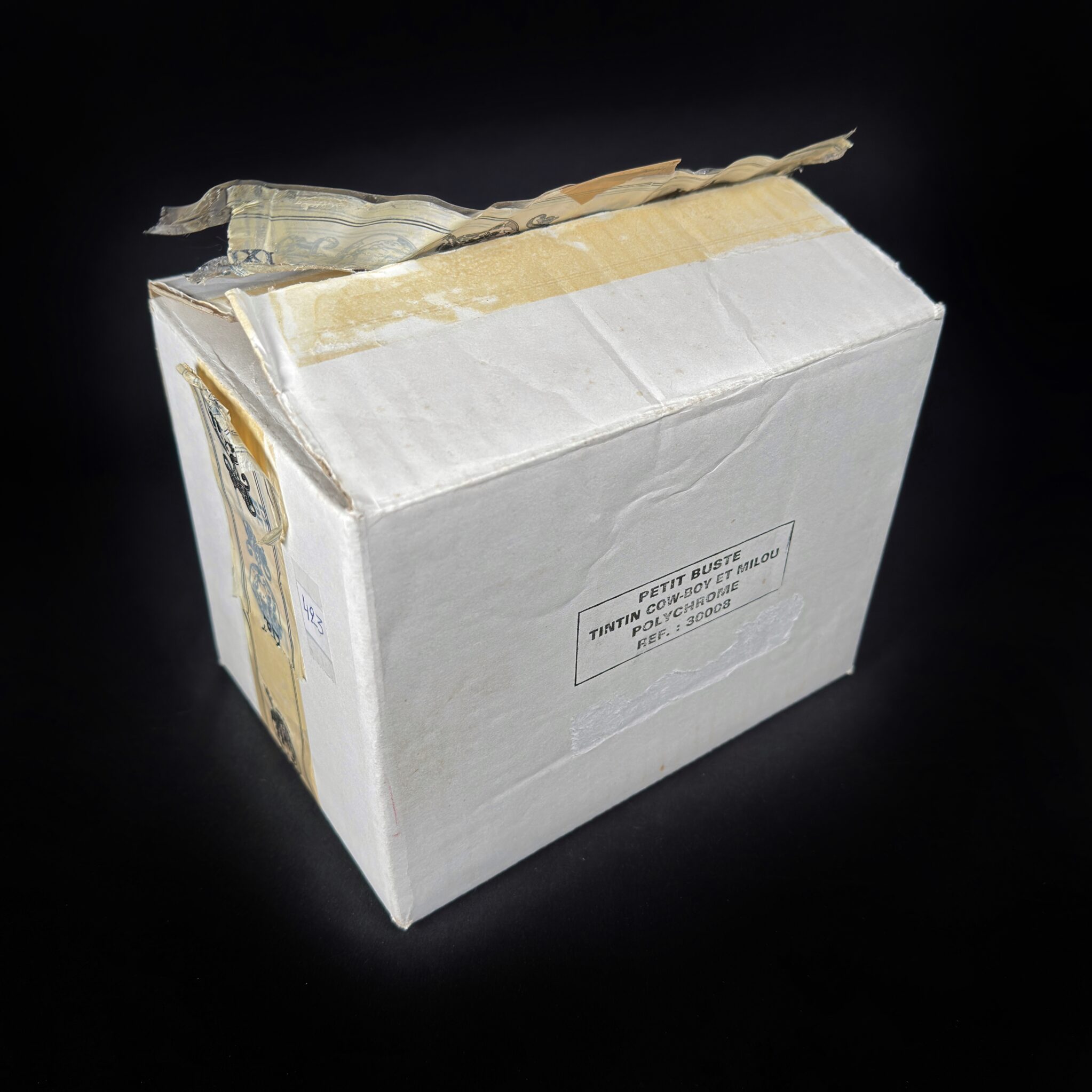 Figurine Family – Buste Tintin et Milou cow-boy – Regout Figurine Family - Buste Tintin et Milou cow-boy - Regout