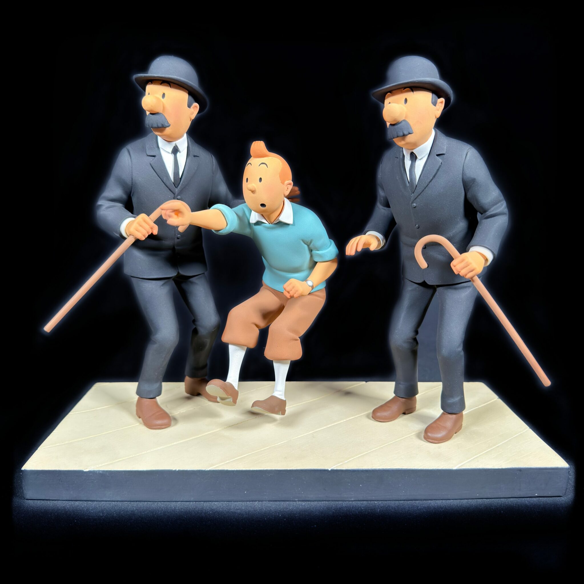 Comme on se retrouve Tintin - Figurines Family