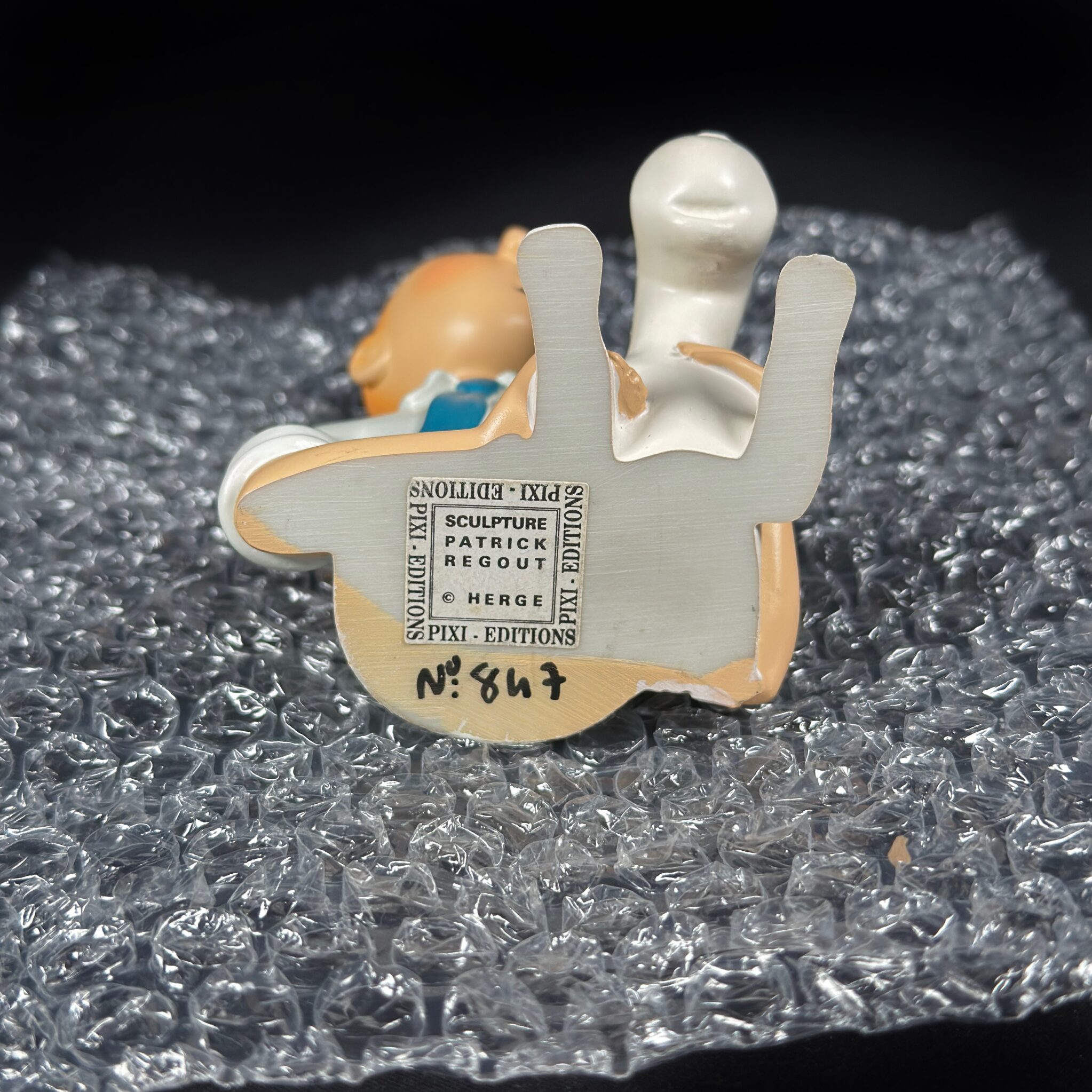 Figurine Family – Buste Tintin chemise blanche – Regout Figurine Family - Buste Tintin chemise blanche - Regout