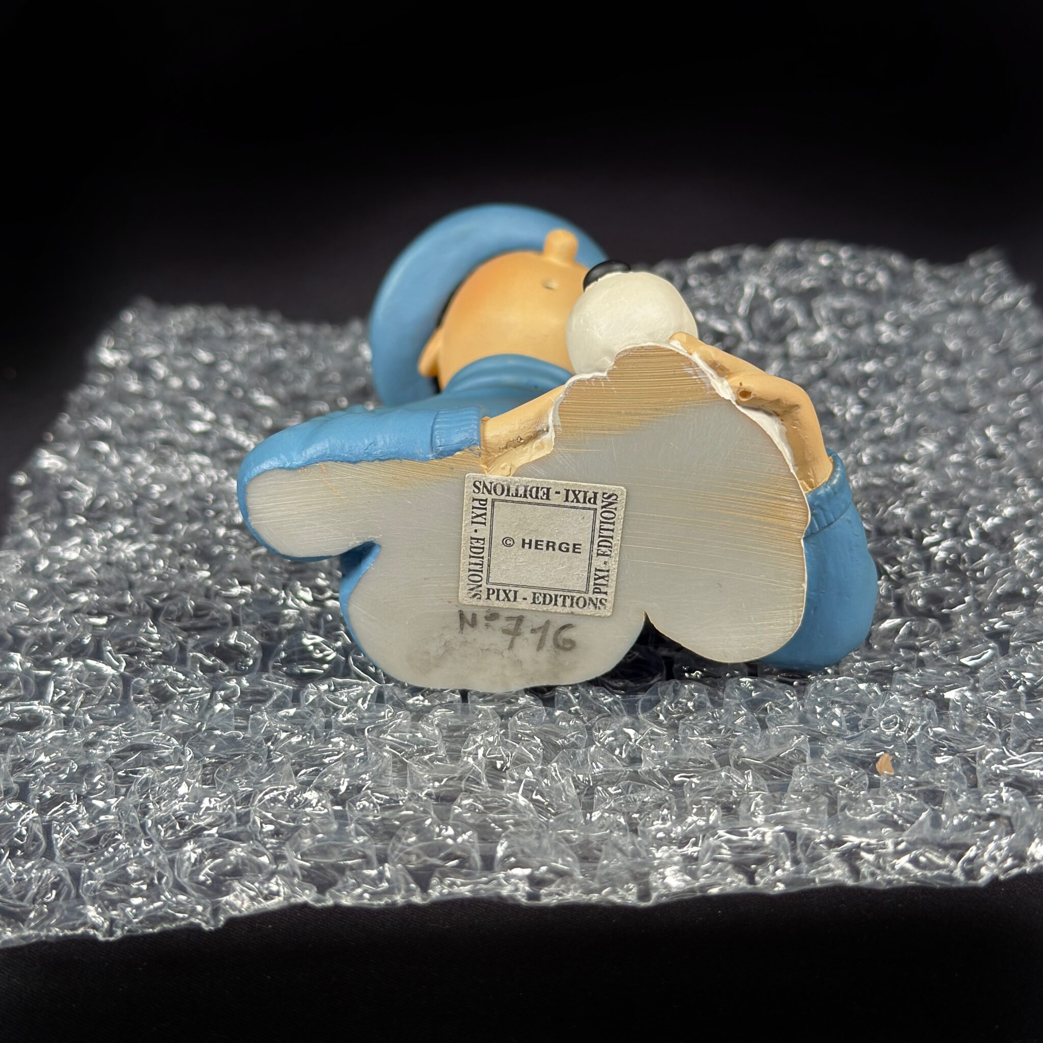 Figurine Family – Buste Tintin et milou écossais – Regout Figurine Family - Buste Tintin et milou écossais - Regout