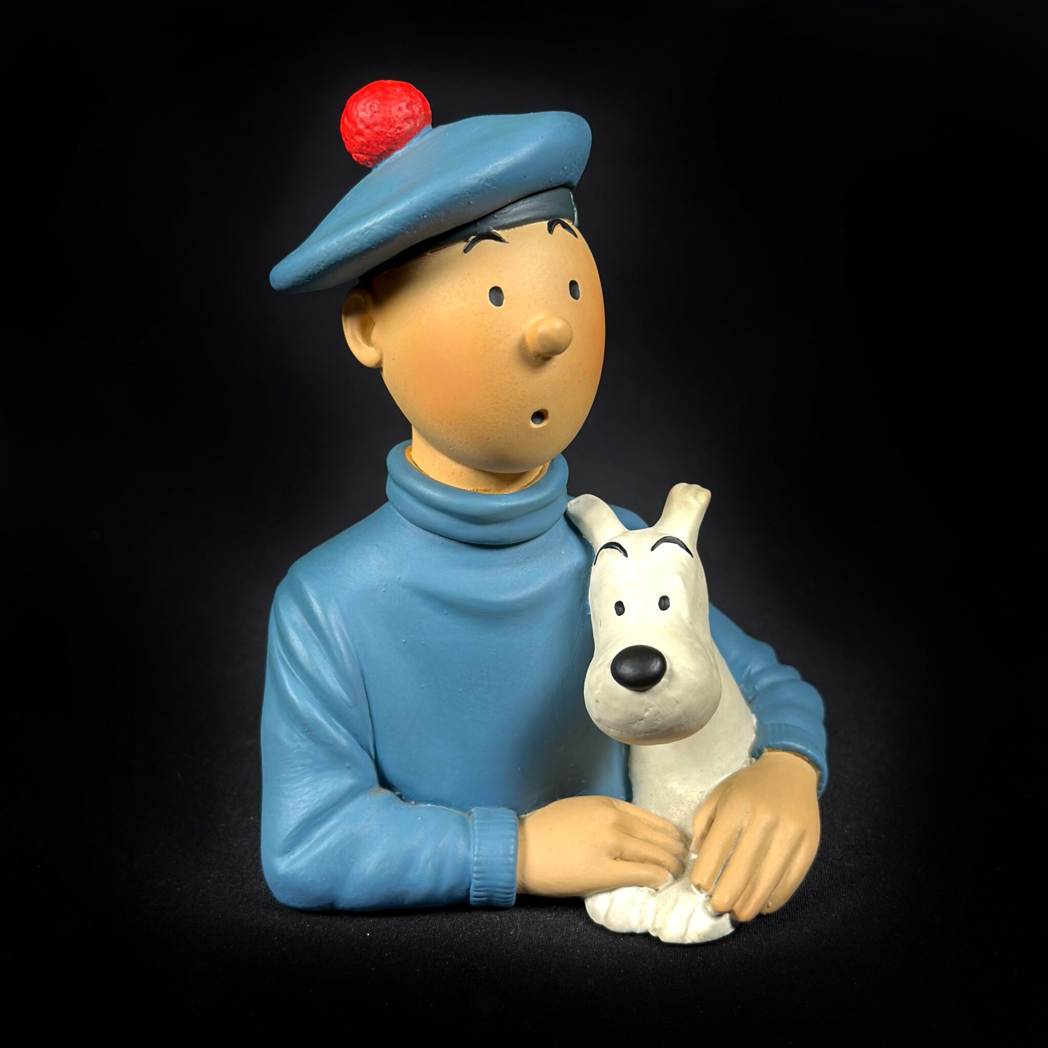 Figurine Family - Buste Tintin et milou écossais - Regout