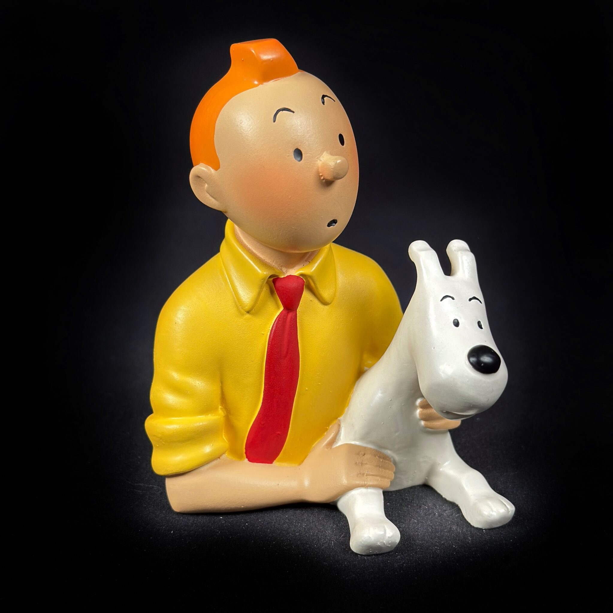 Figurine Family - Buste Tintin chemise jaune - Regout