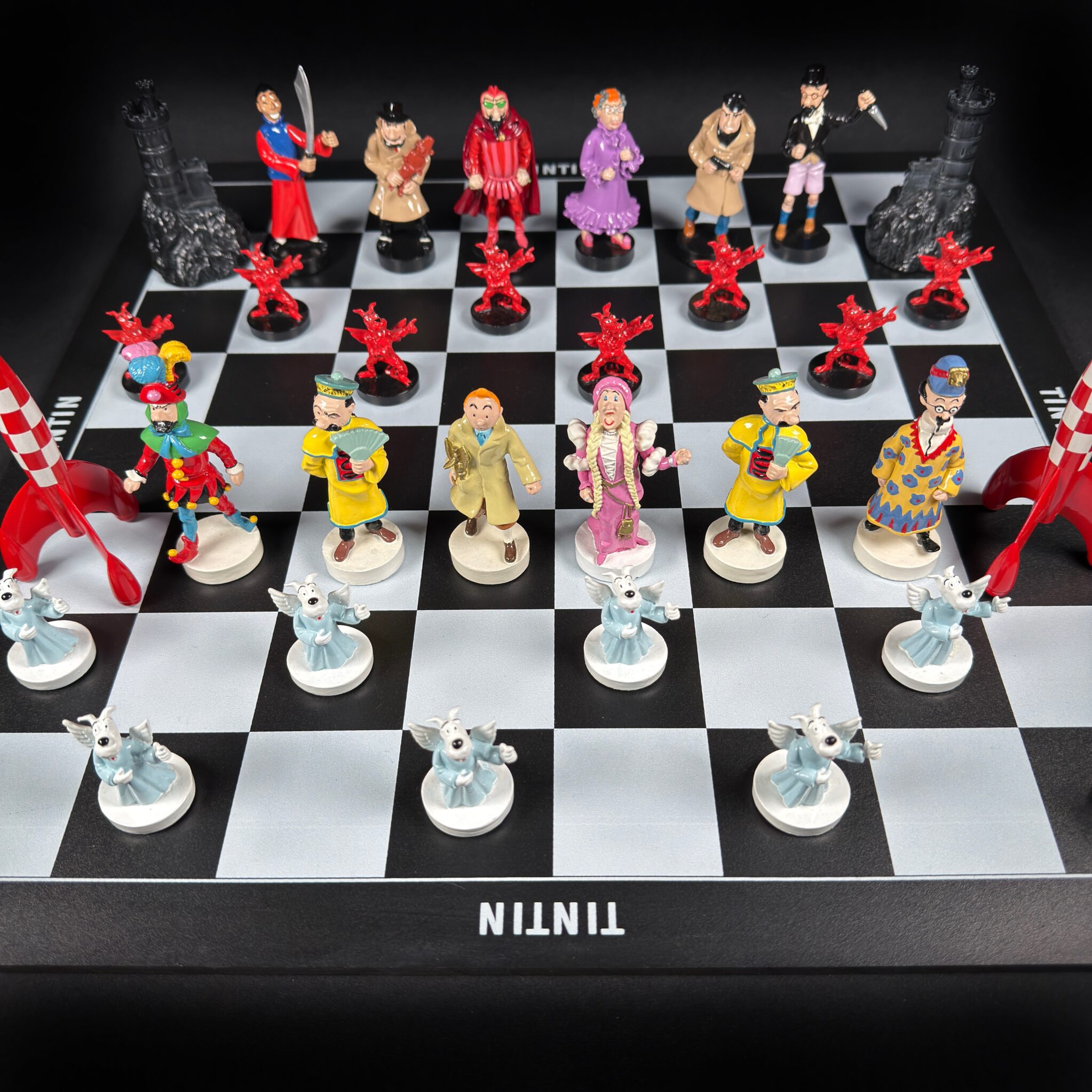 Figurine Family - Jeu d'echecs tintin - Pixi