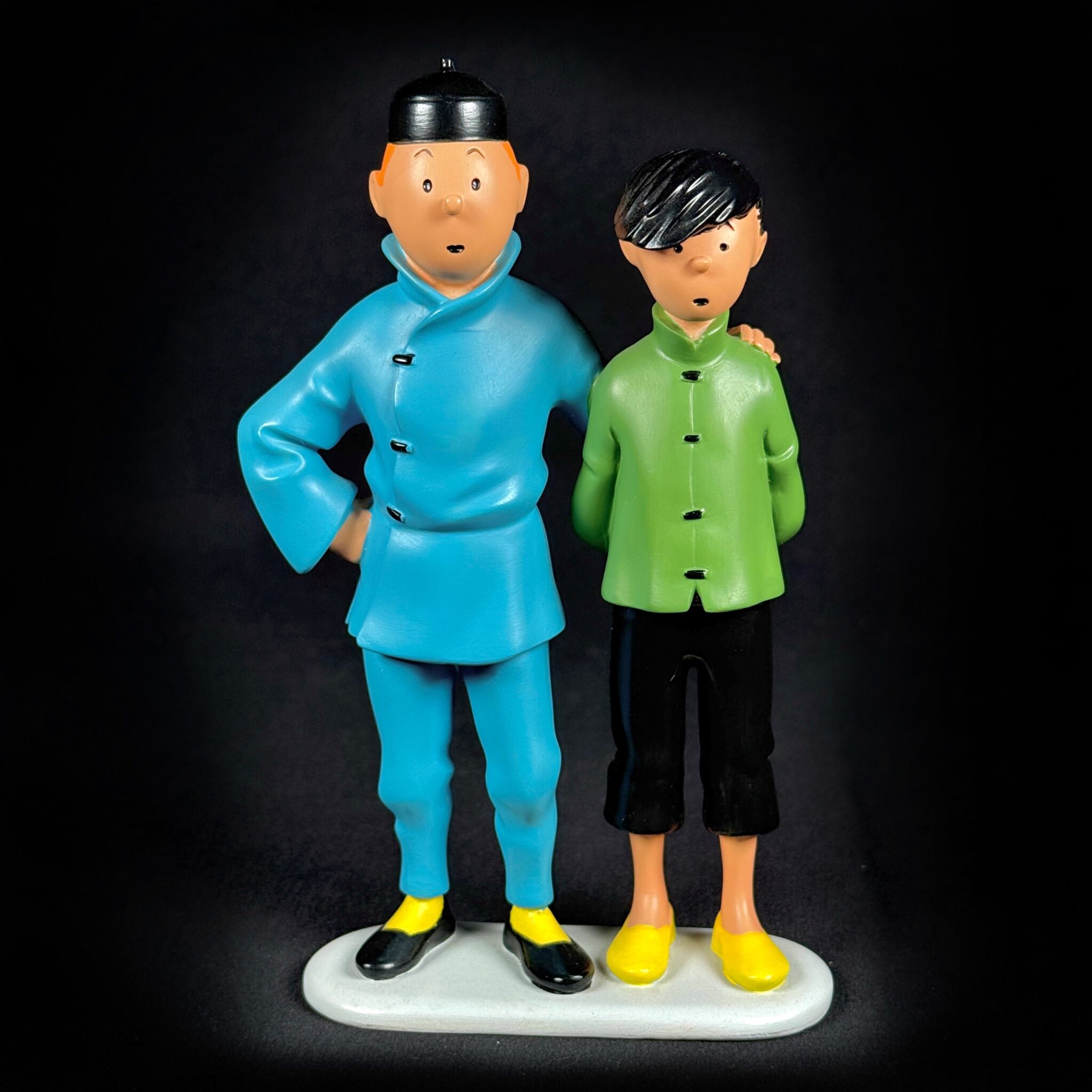 Figurine Family - Tintin et tchang - Regout