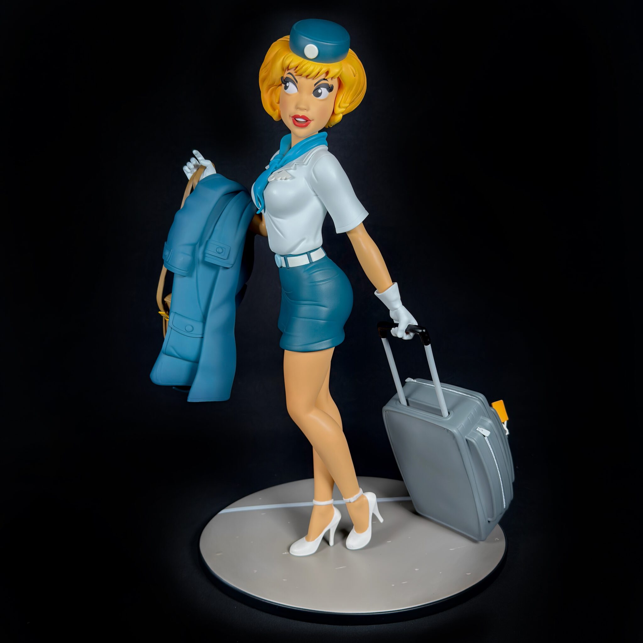 Figurine Family - Natacha avec sa valise - LMZ