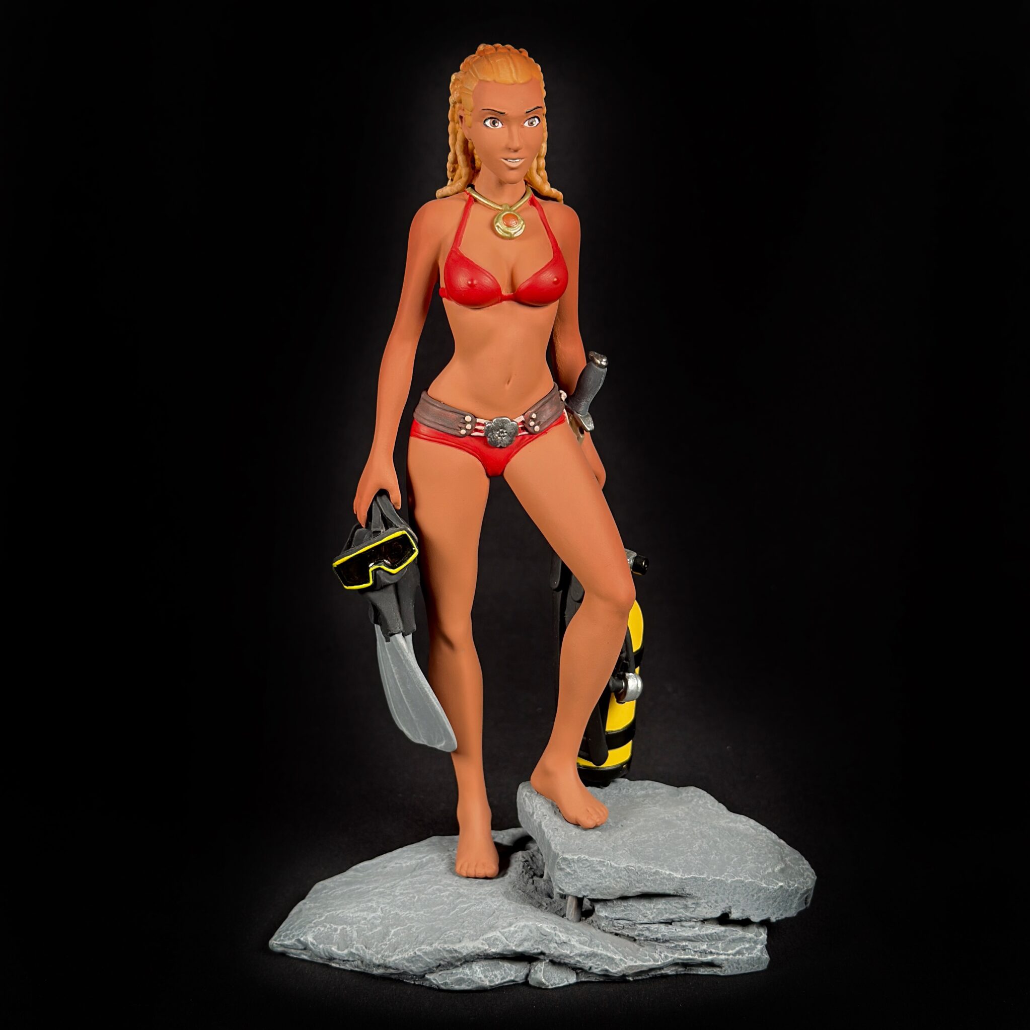 Figurine Family - Mifa polychrome - Motus créations