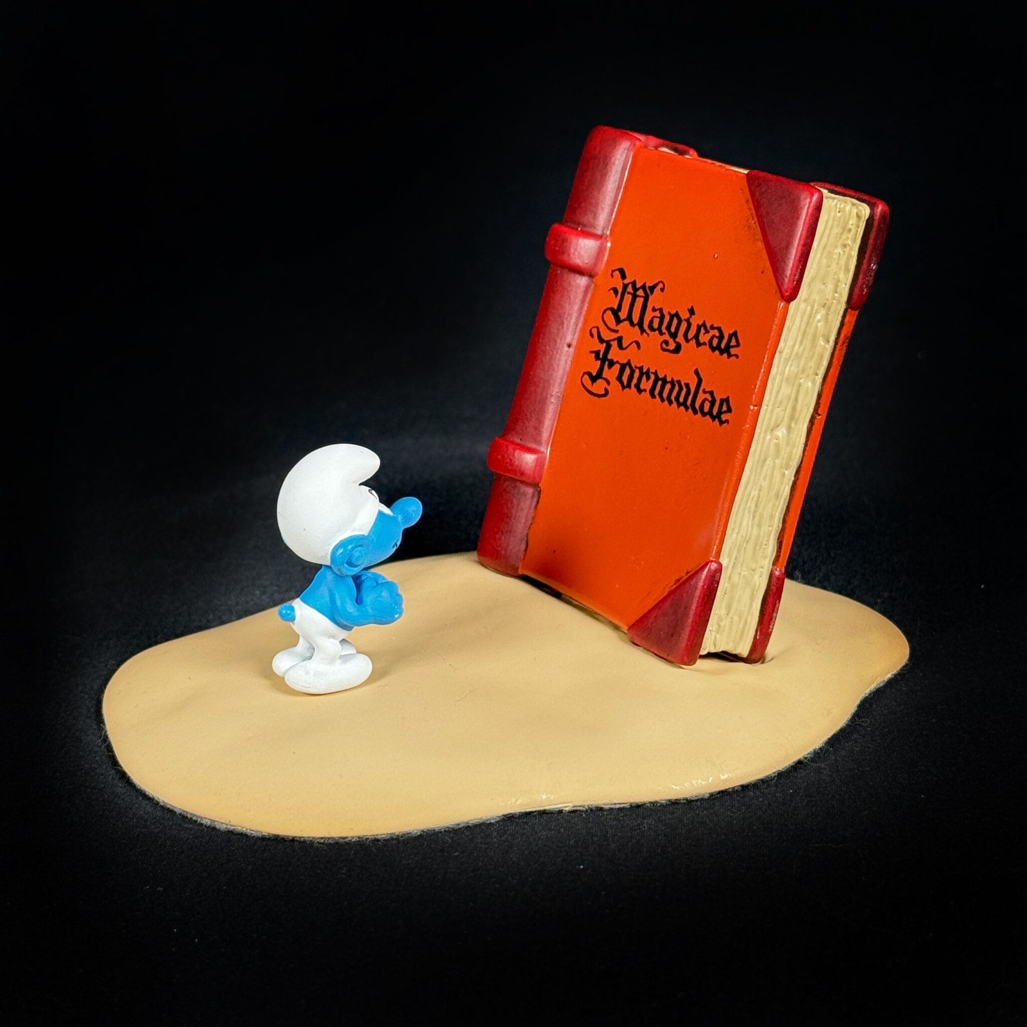 Figurine Family - L'apprenti Schtroumpf - Zedibulle