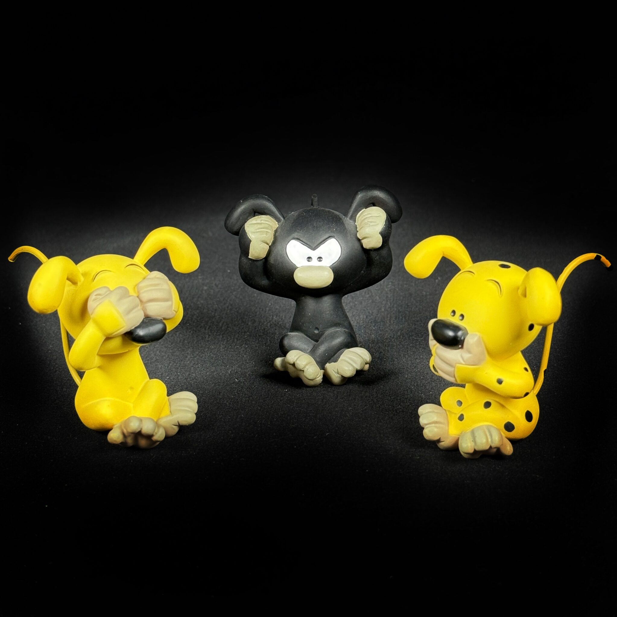 Figurine Family - Marsupilami les 3 petits sages - Leblon Delienne