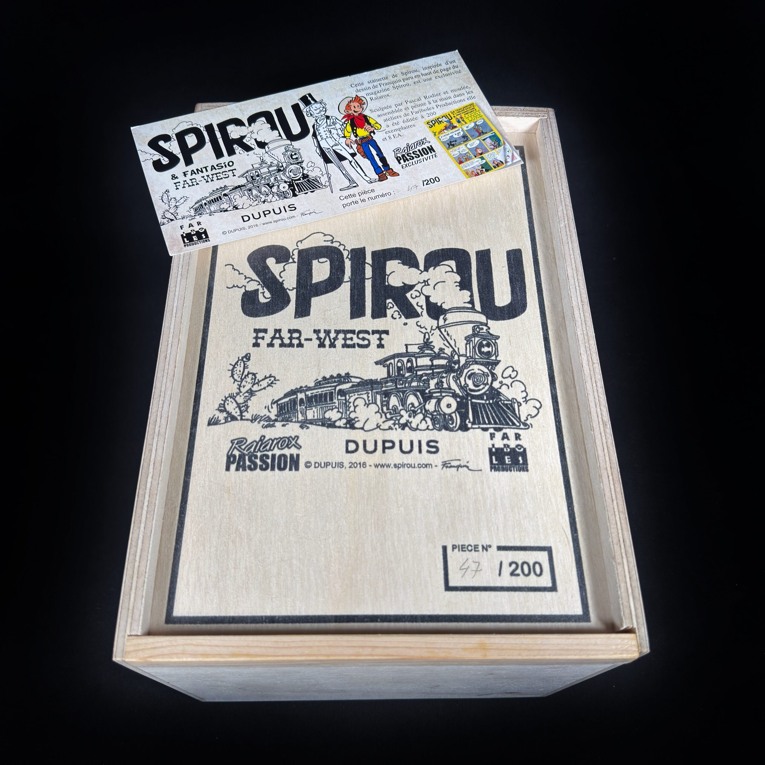 Figurine Family - Spirou Far West - Fariboles